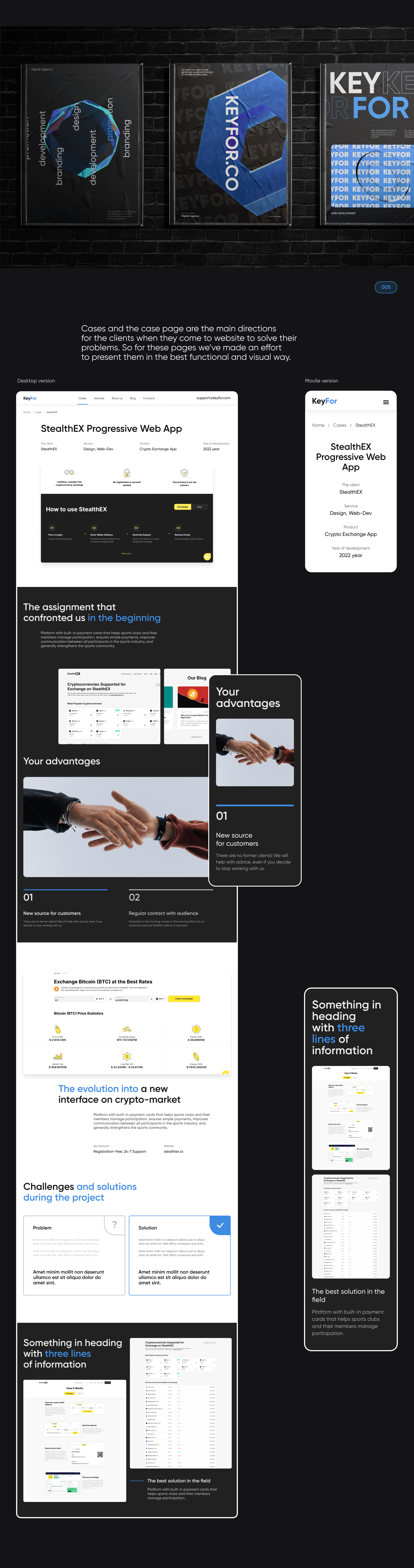Digital Agency Website Design — Изображение №4 — Интерфейсы, Брендинг на Dprofile