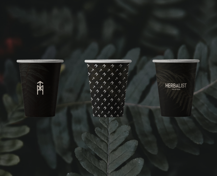 Brand Identity For Tea Store Herbalist / Чайный Магазин — Брендинг, Графика на Dprofile