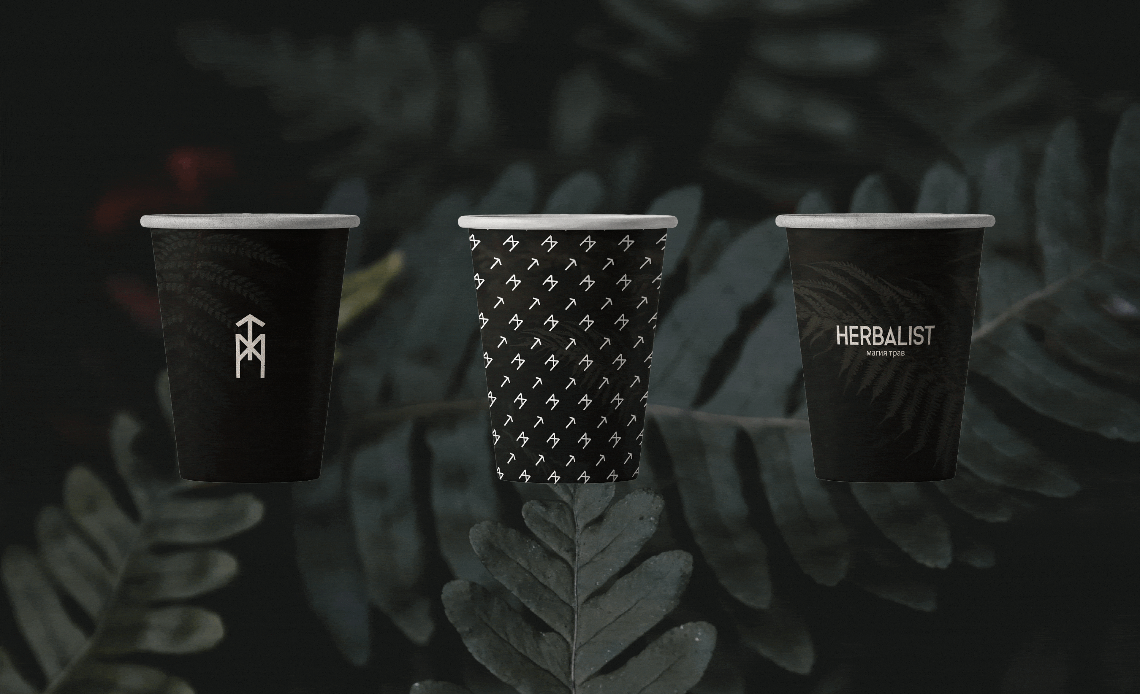 Brand Identity For Tea Store Herbalist / Чайный Магазин — Изображение №8 — Брендинг, Графика на Dprofile