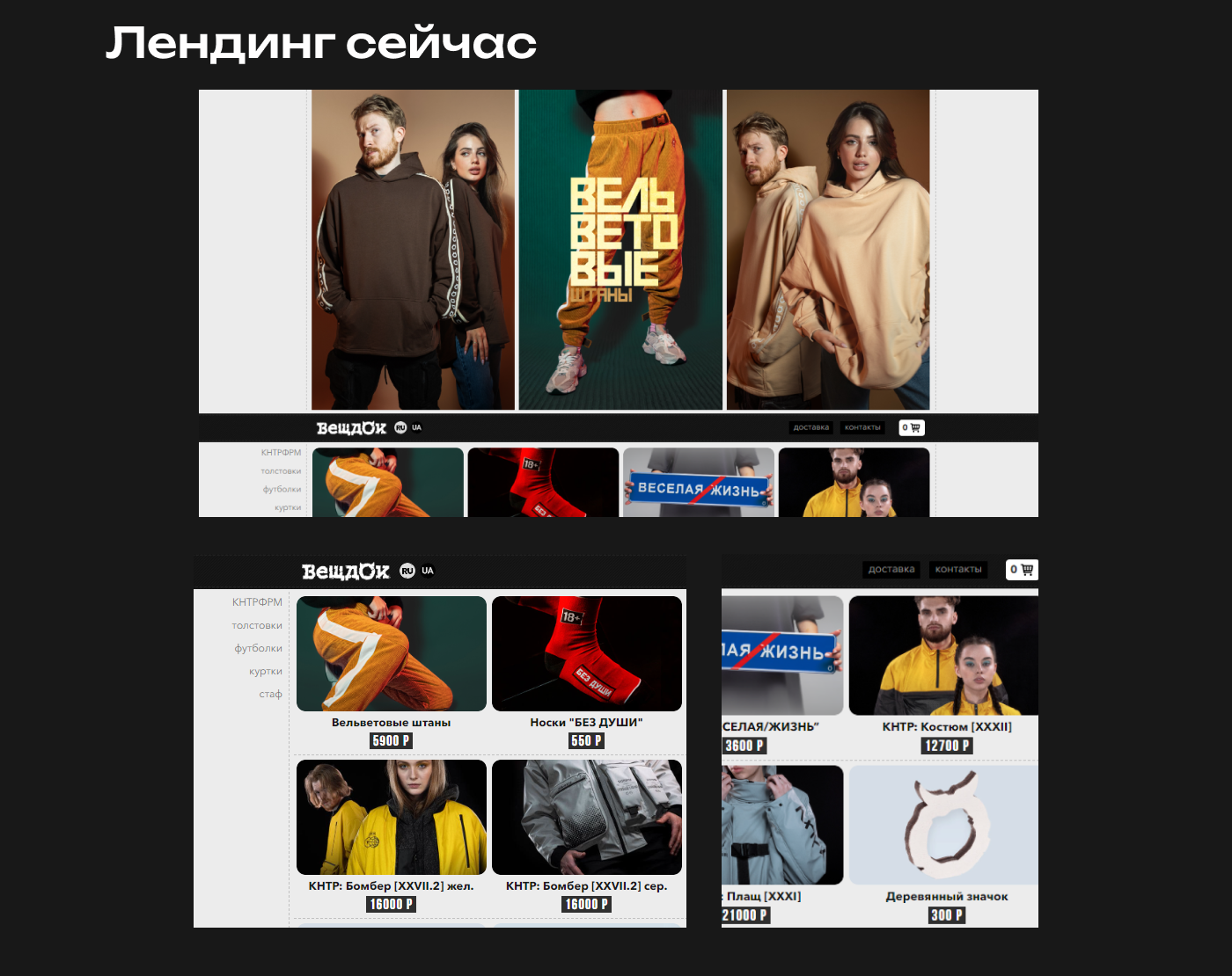 Редизайн сайта Вещдок — Изображение №3 — Брендинг, Маркетинг на Dprofile