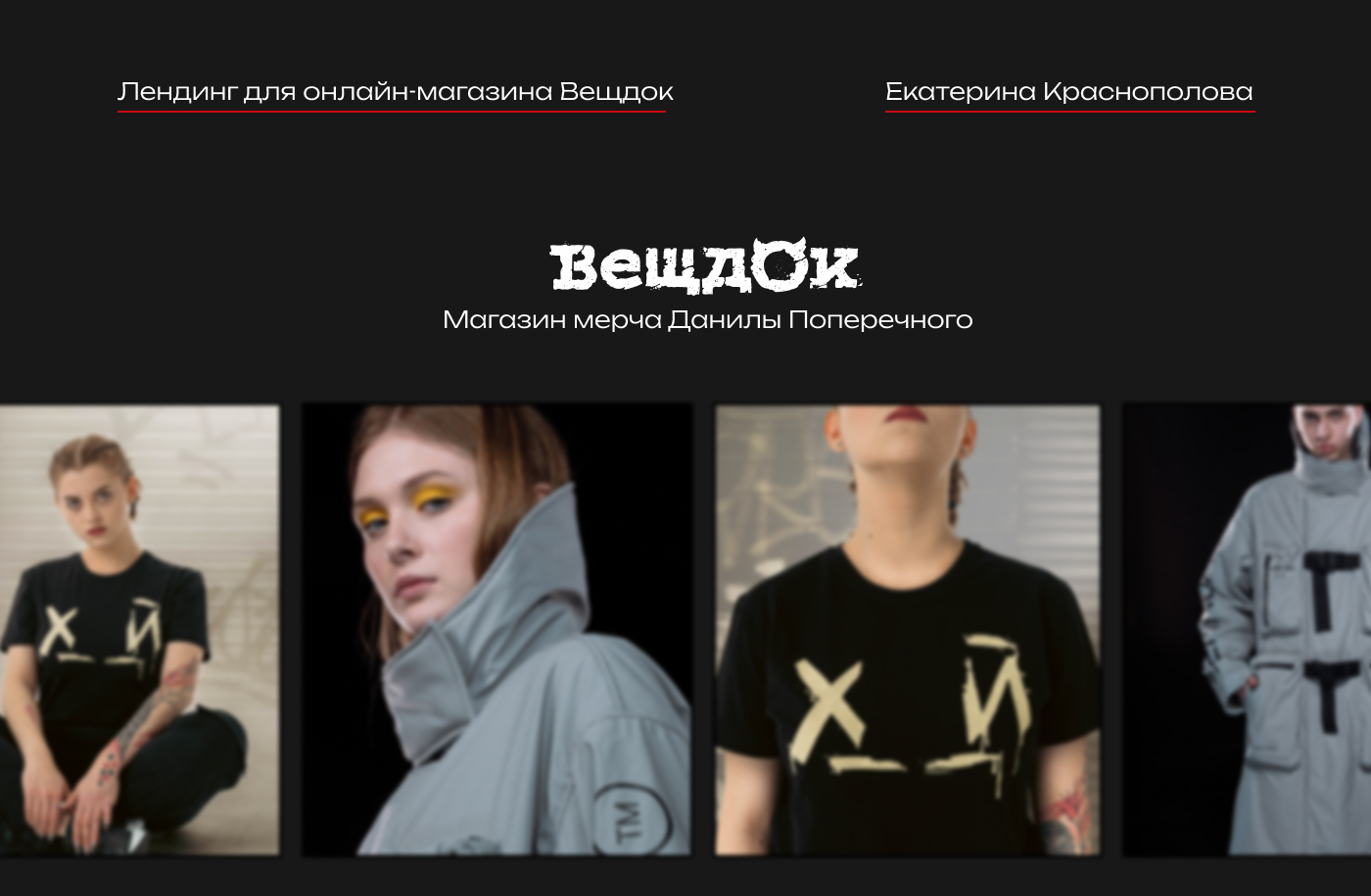 Редизайн сайта Вещдок — Изображение №1 — Брендинг, Маркетинг на Dprofile