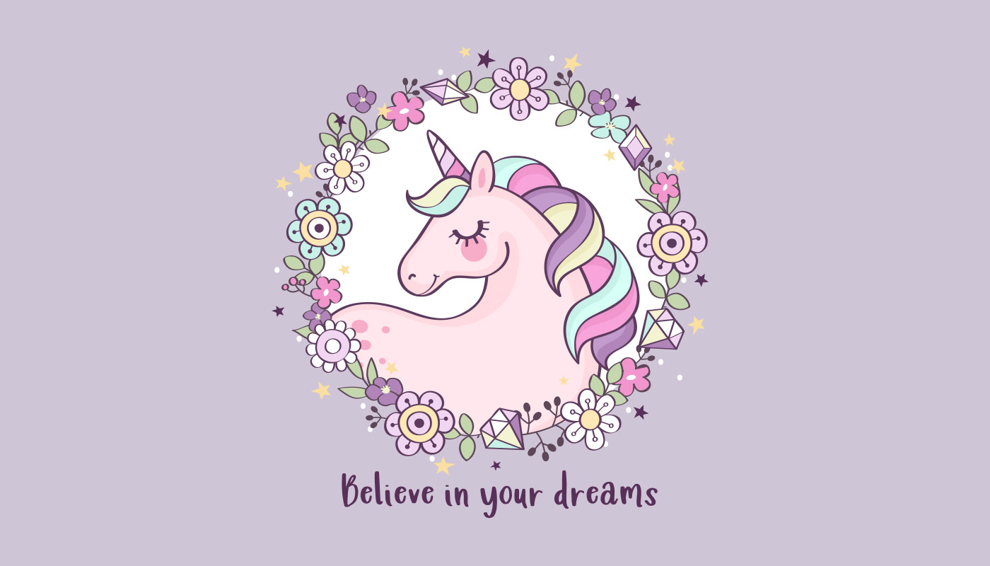 Unicorn collection — Изображение №1 — Иллюстрация, Графика на Dprofile