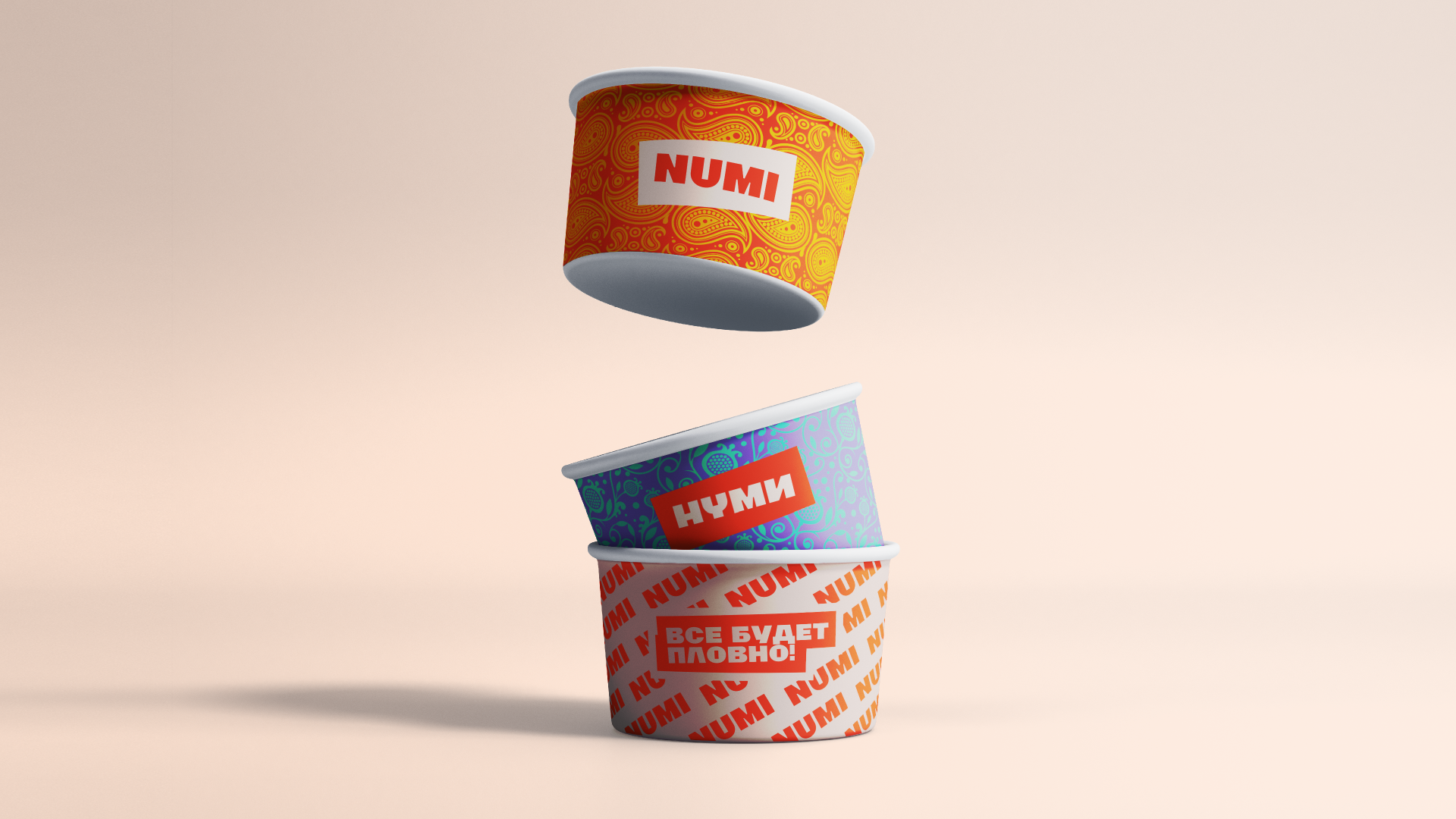 NUMI — новая узбекская кухня — Изображение №4 — Брендинг, Иллюстрация на Dprofile