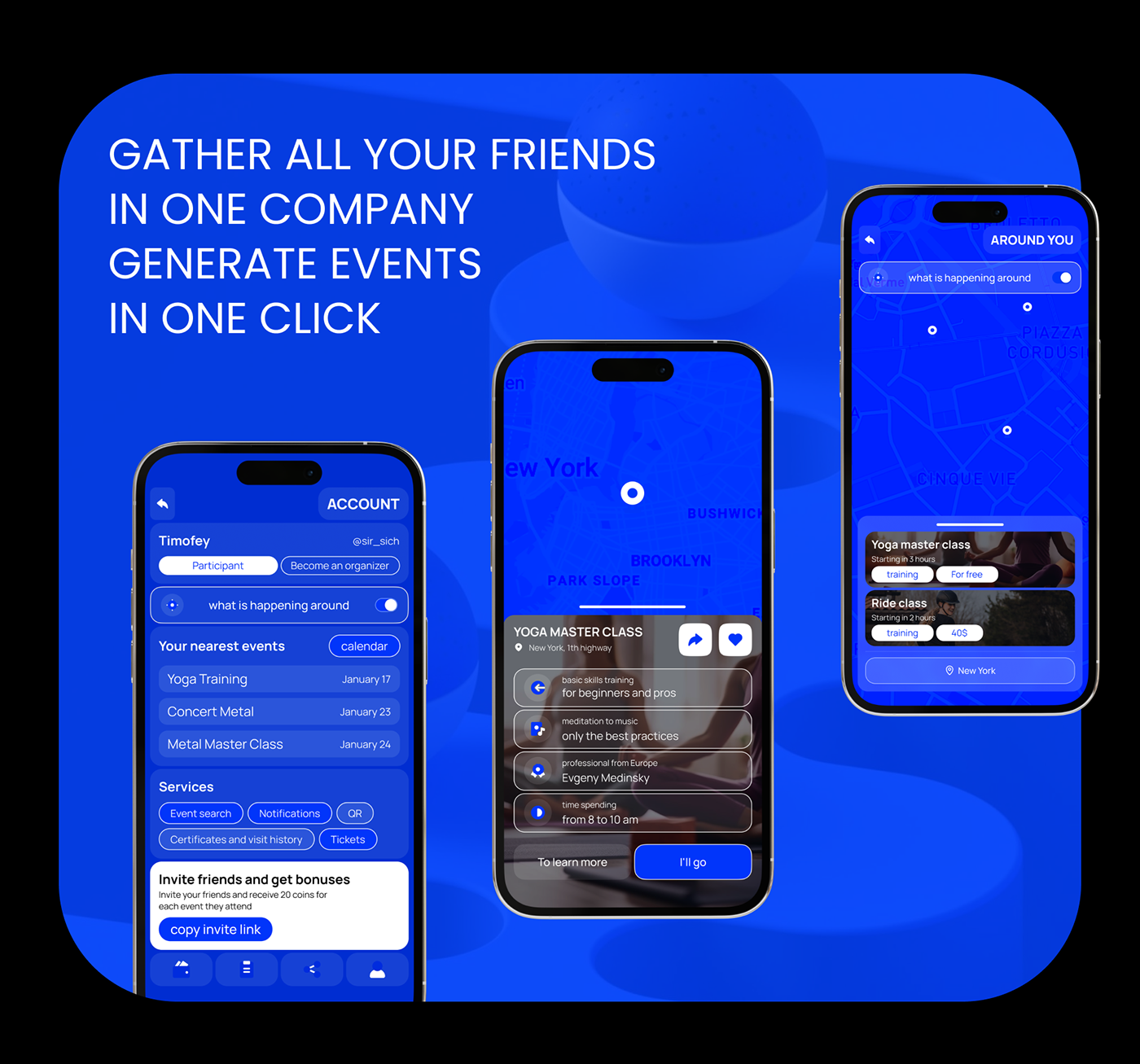 EVENTSTORE | экспериментальный UX/UI проект — Изображение №7 — Интерфейсы на Dprofile