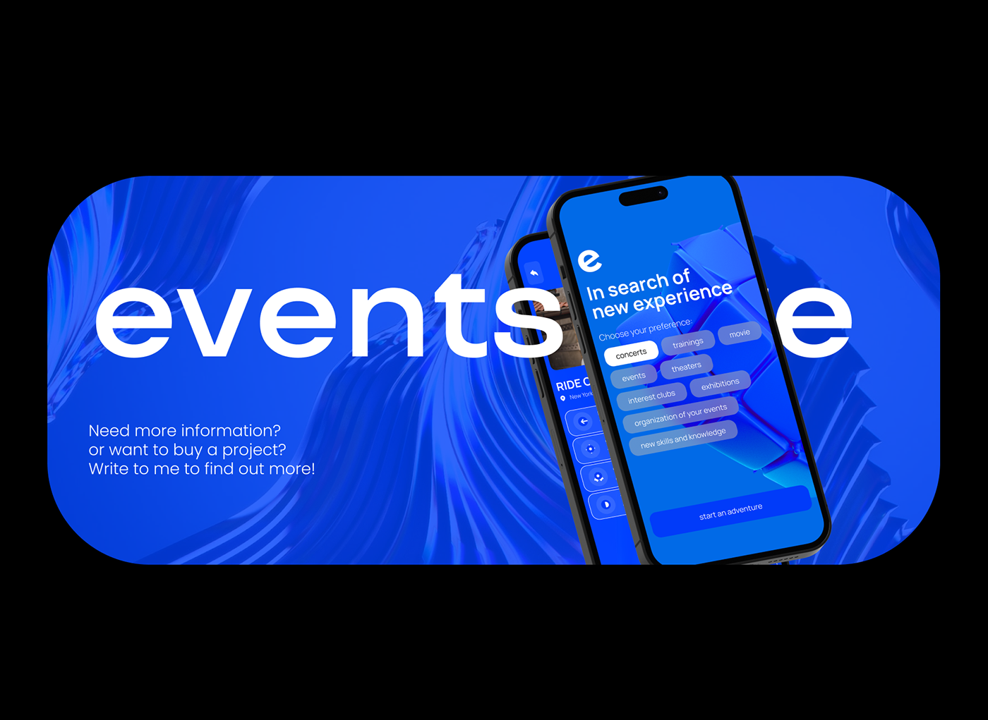 EVENTSTORE | экспериментальный UX/UI проект — Изображение №9 — Интерфейсы на Dprofile