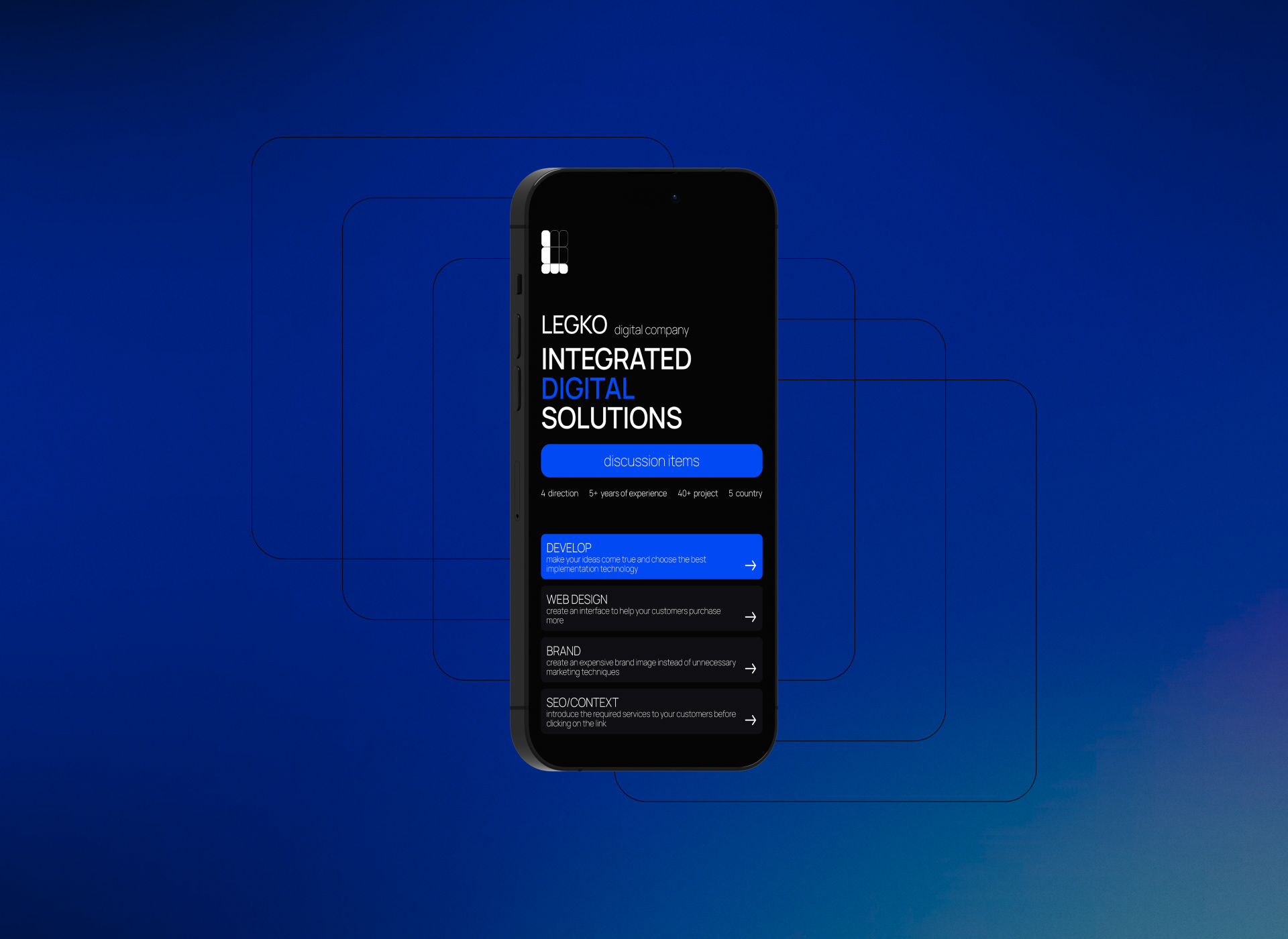 Legko | Product Design для digital агентства. — Изображение №8 — Интерфейсы, Брендинг на Dprofile