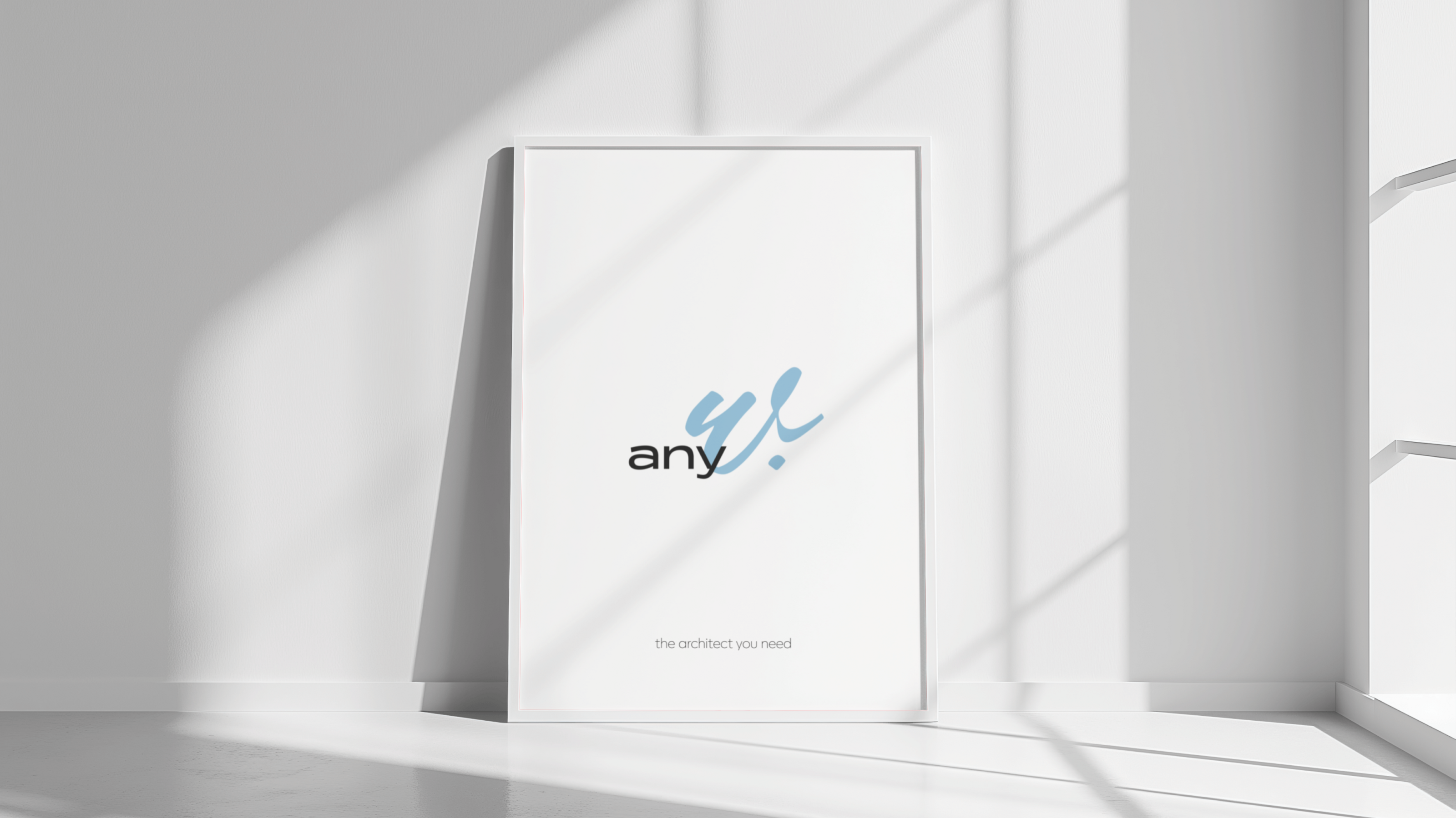 AnyWave / логотип и нейминг для архитектора — Изображение №11 — Брендинг, Графика на Dprofile