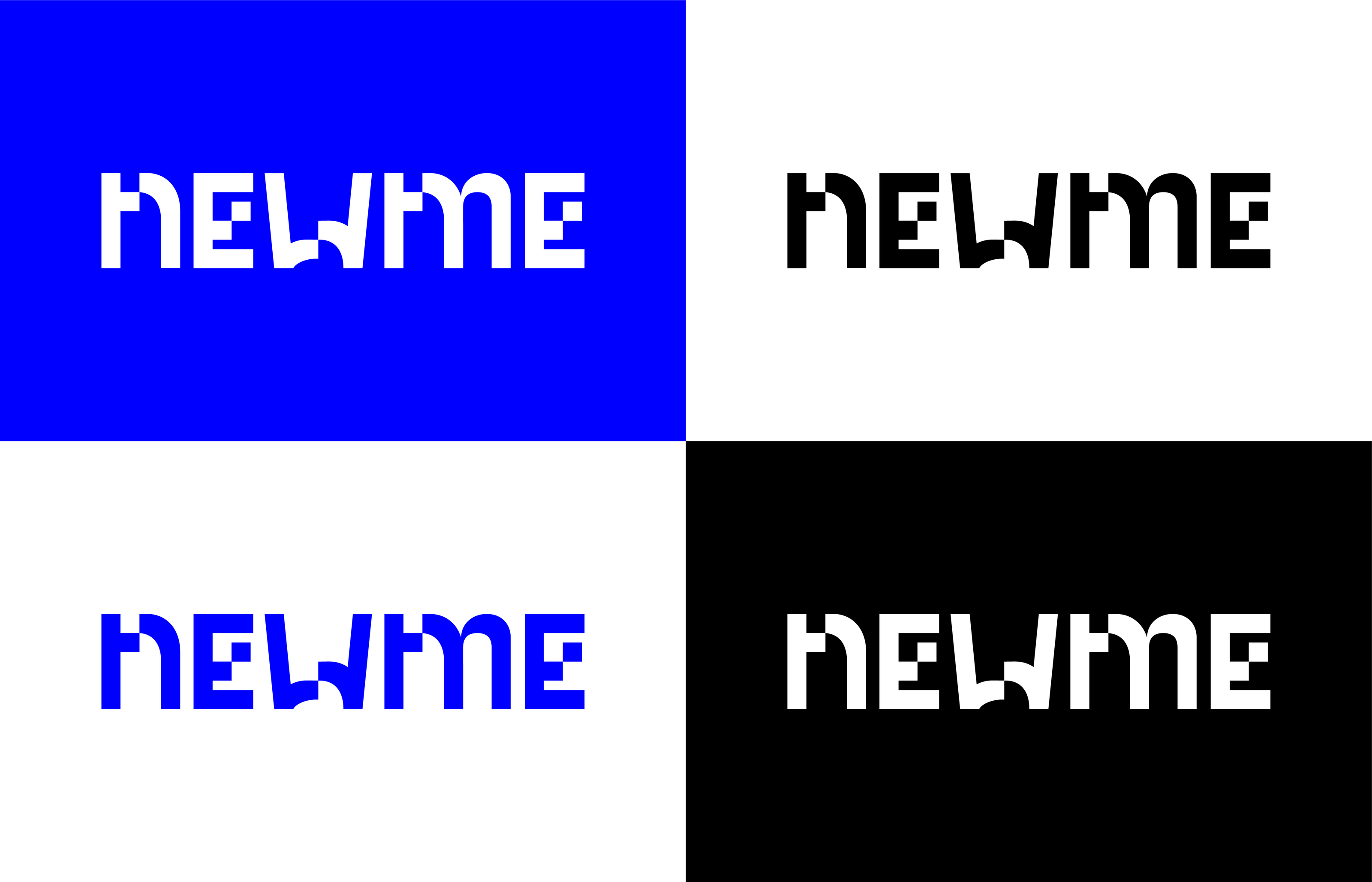 NEWME | logotype 2021 — Изображение №2 — Брендинг на Dprofile