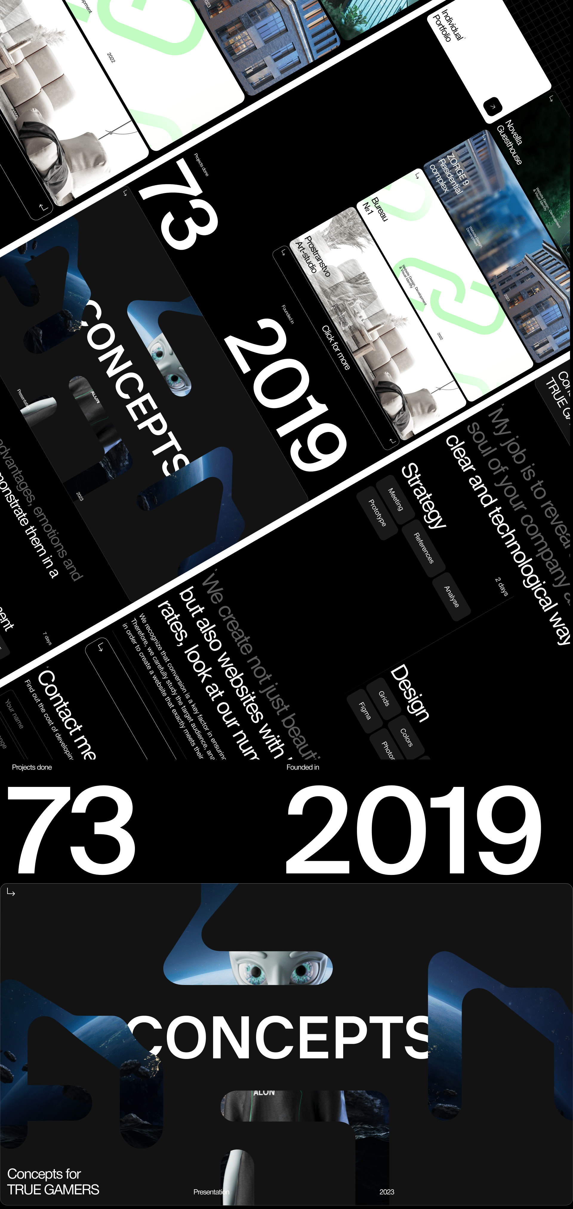 Emil Yakupov FOLIO 2023 — Изображение №2 — Интерфейсы, Графика на Dprofile