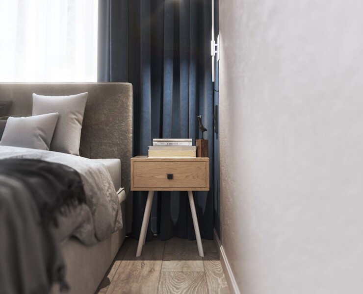 Bedroom 3d visualisation на Dprofile