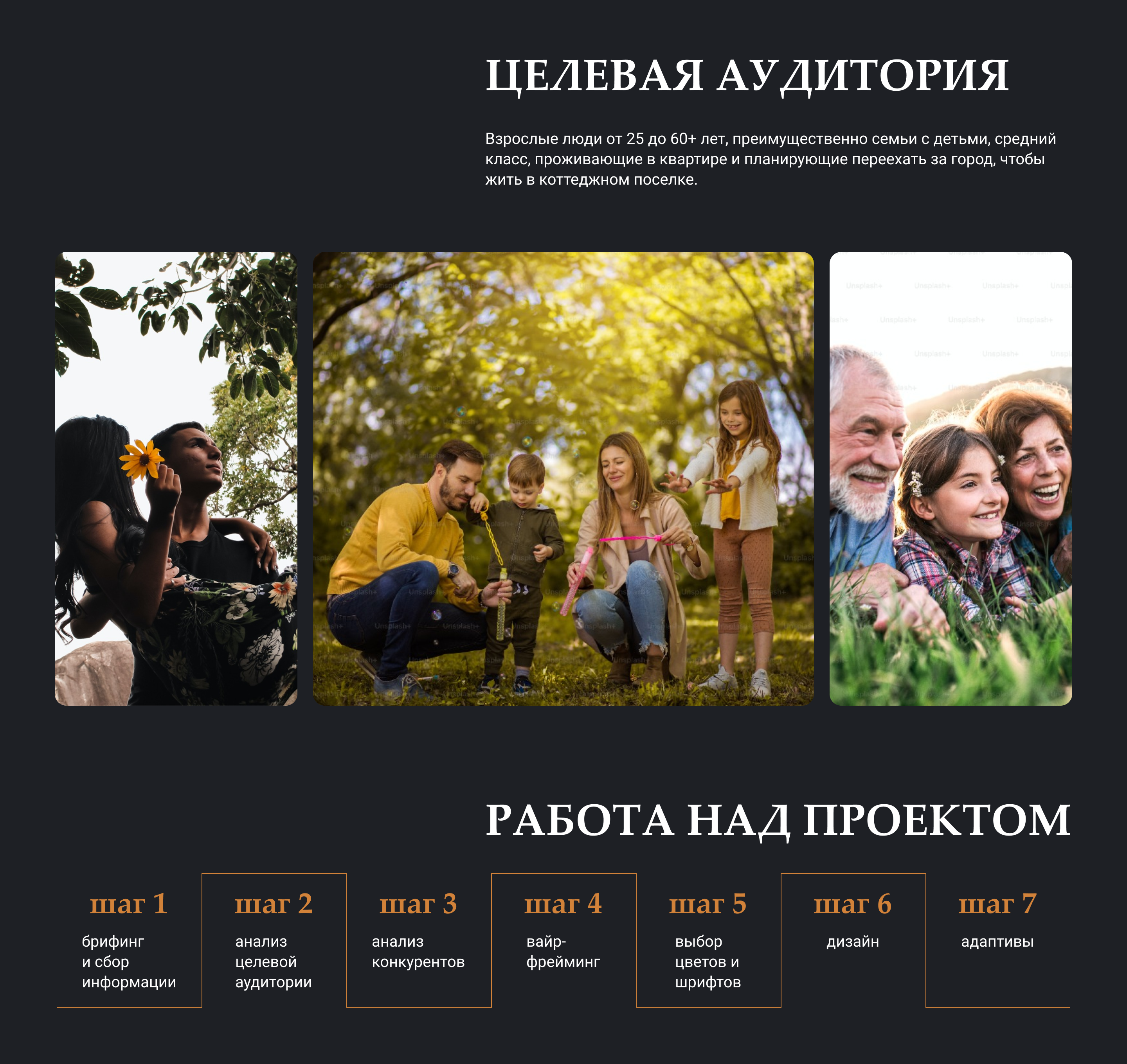 Landing page for cottage village — Изображение №3 — Интерфейсы на Dprofile