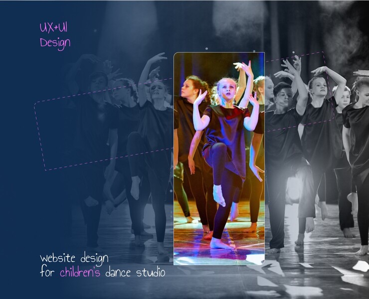 Website resign for children's dance studio — Интерфейсы на Dprofile