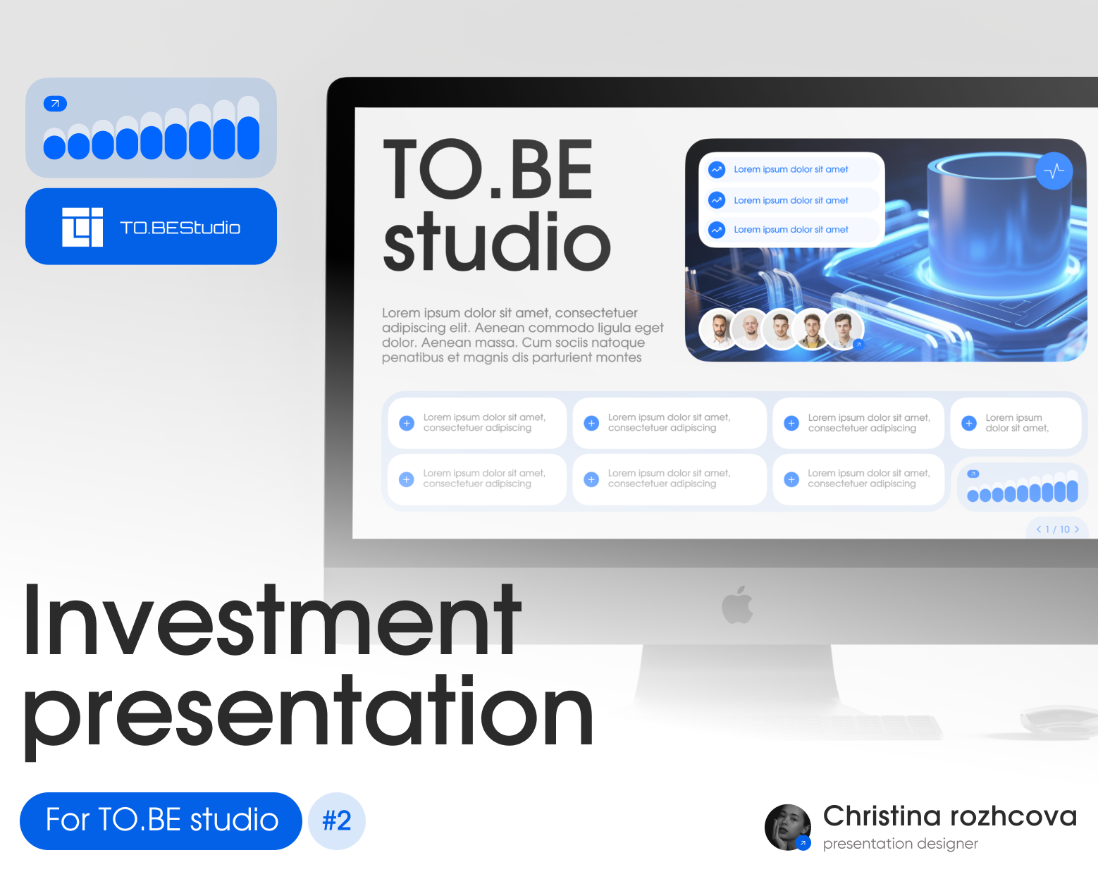 TO.BE studio#2 | Investment presentation — Маркетинг на Dprofile