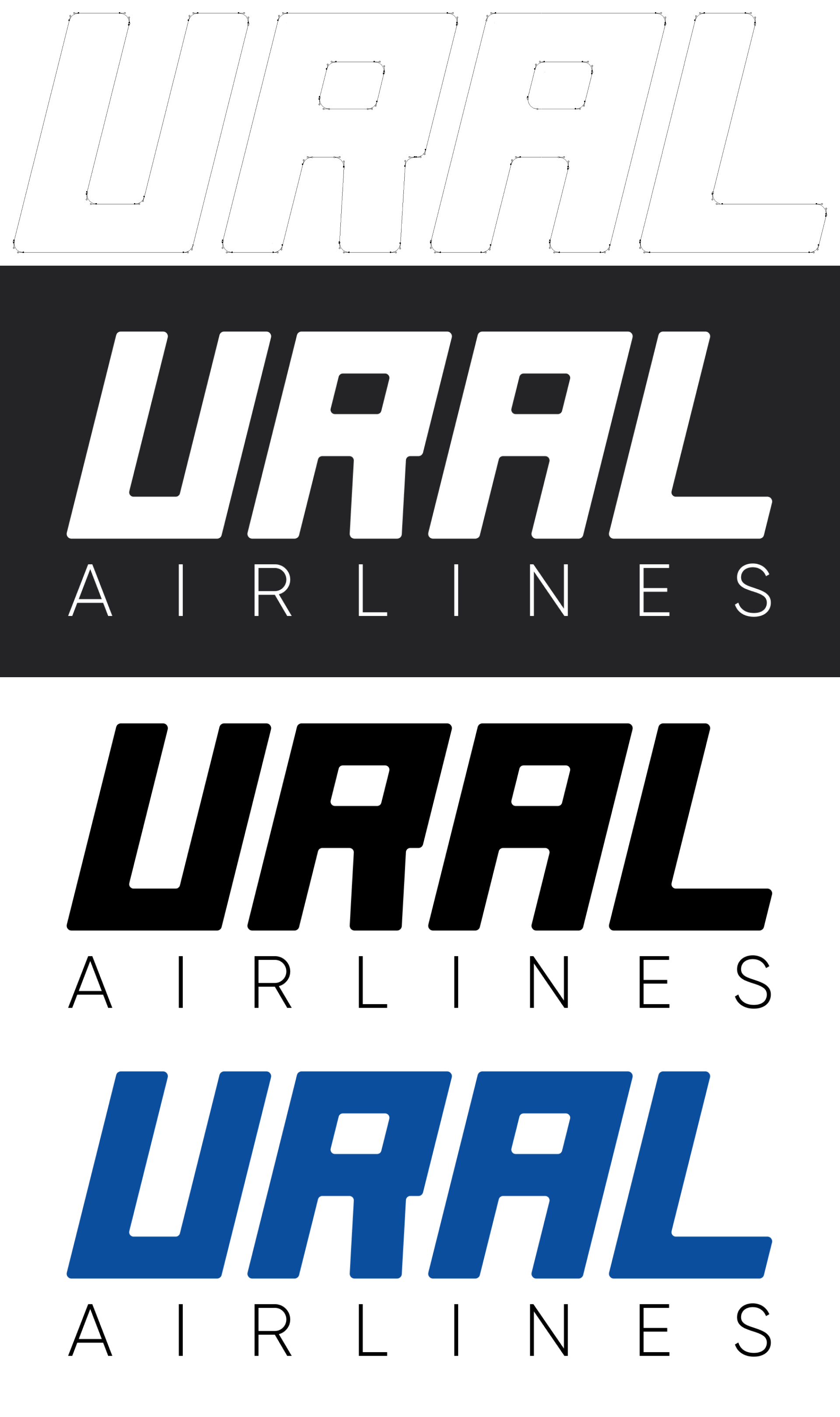 URAL AIRLINES | LOGO — Изображение №3 — Брендинг на Dprofile
