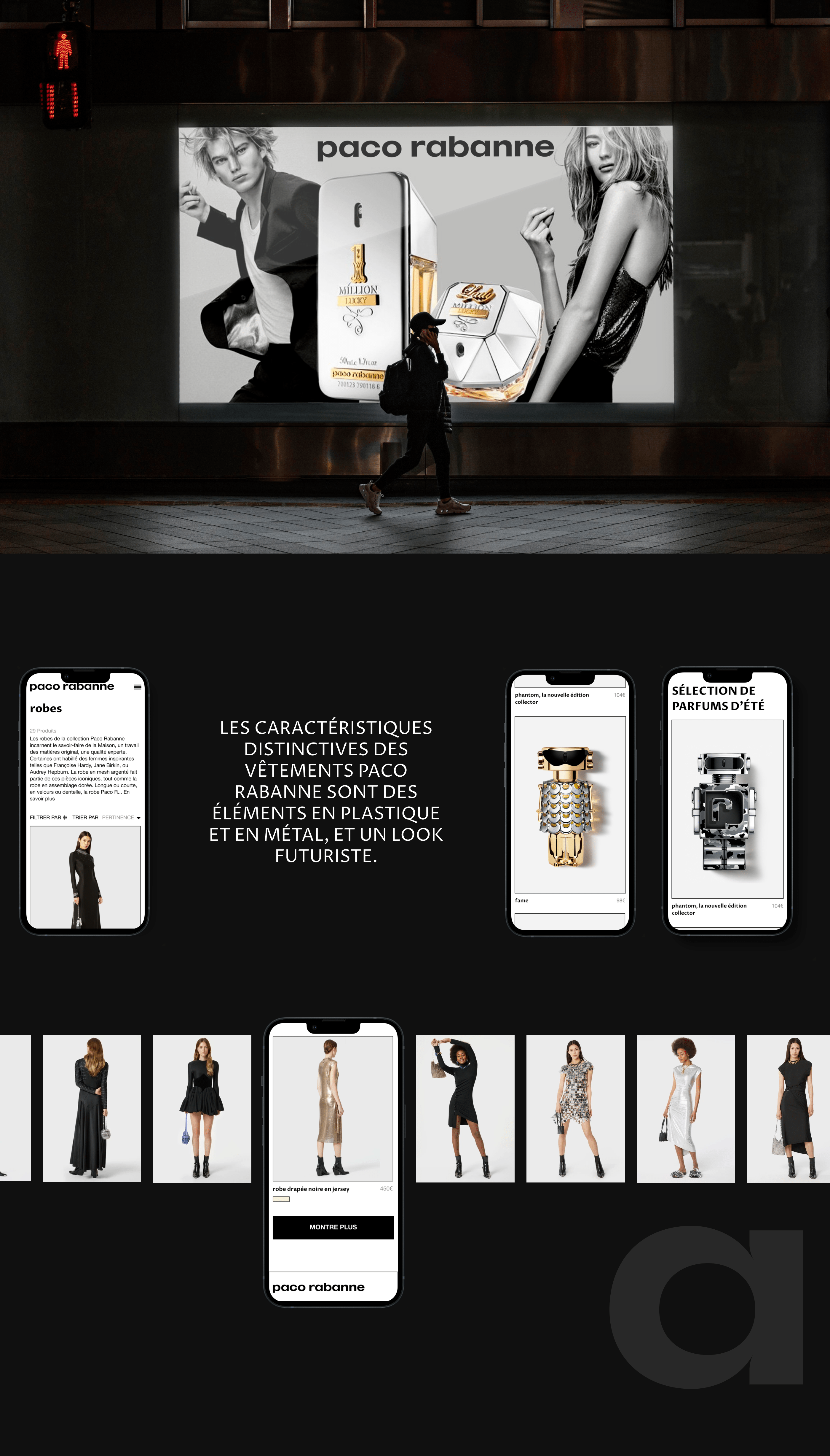 PACO RABANNE | E-commerce |Redesign | — Изображение №5 — Интерфейсы, Графика на Dprofile