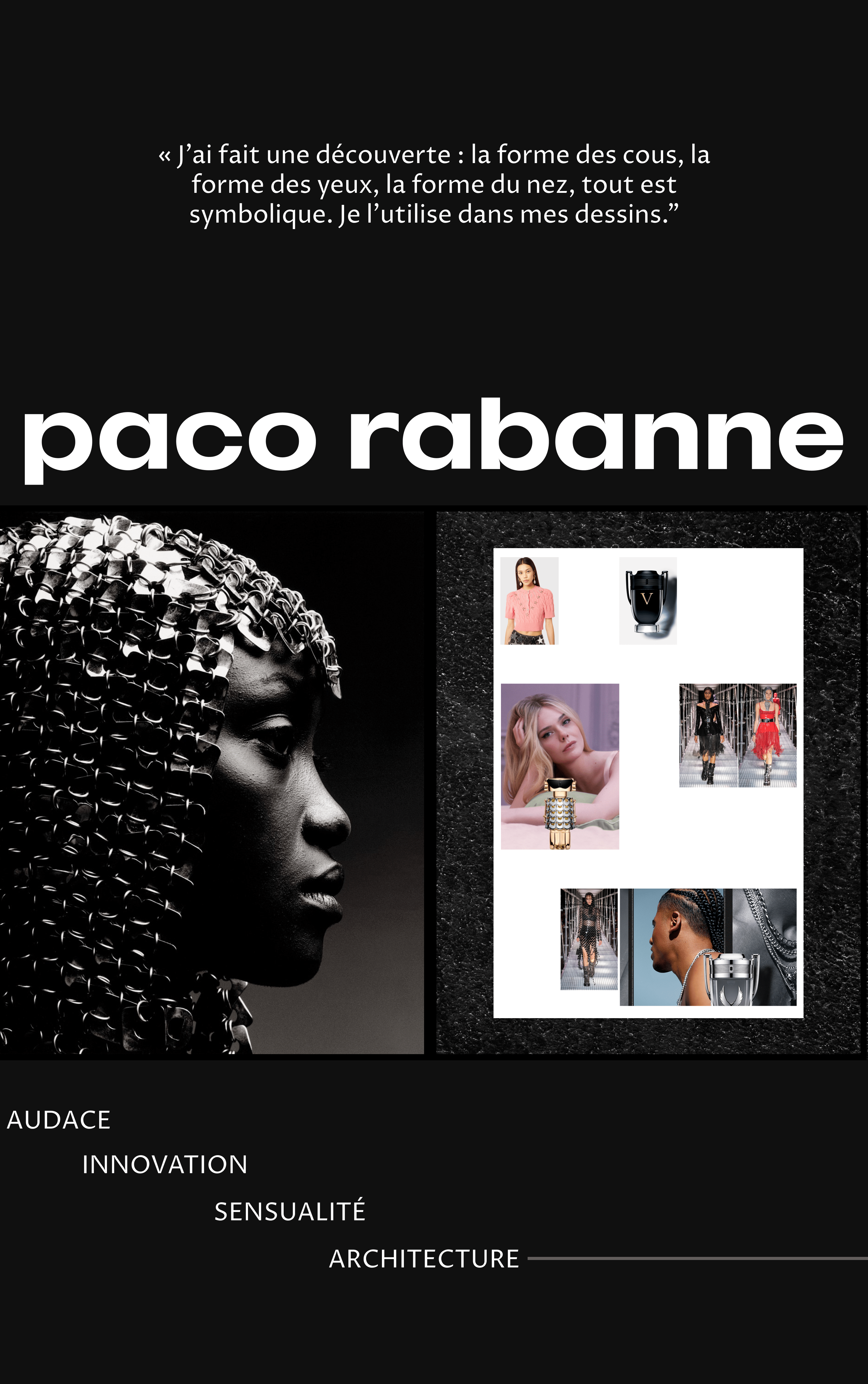 PACO RABANNE | E-commerce |Redesign | — Изображение №7 — Интерфейсы, Графика на Dprofile