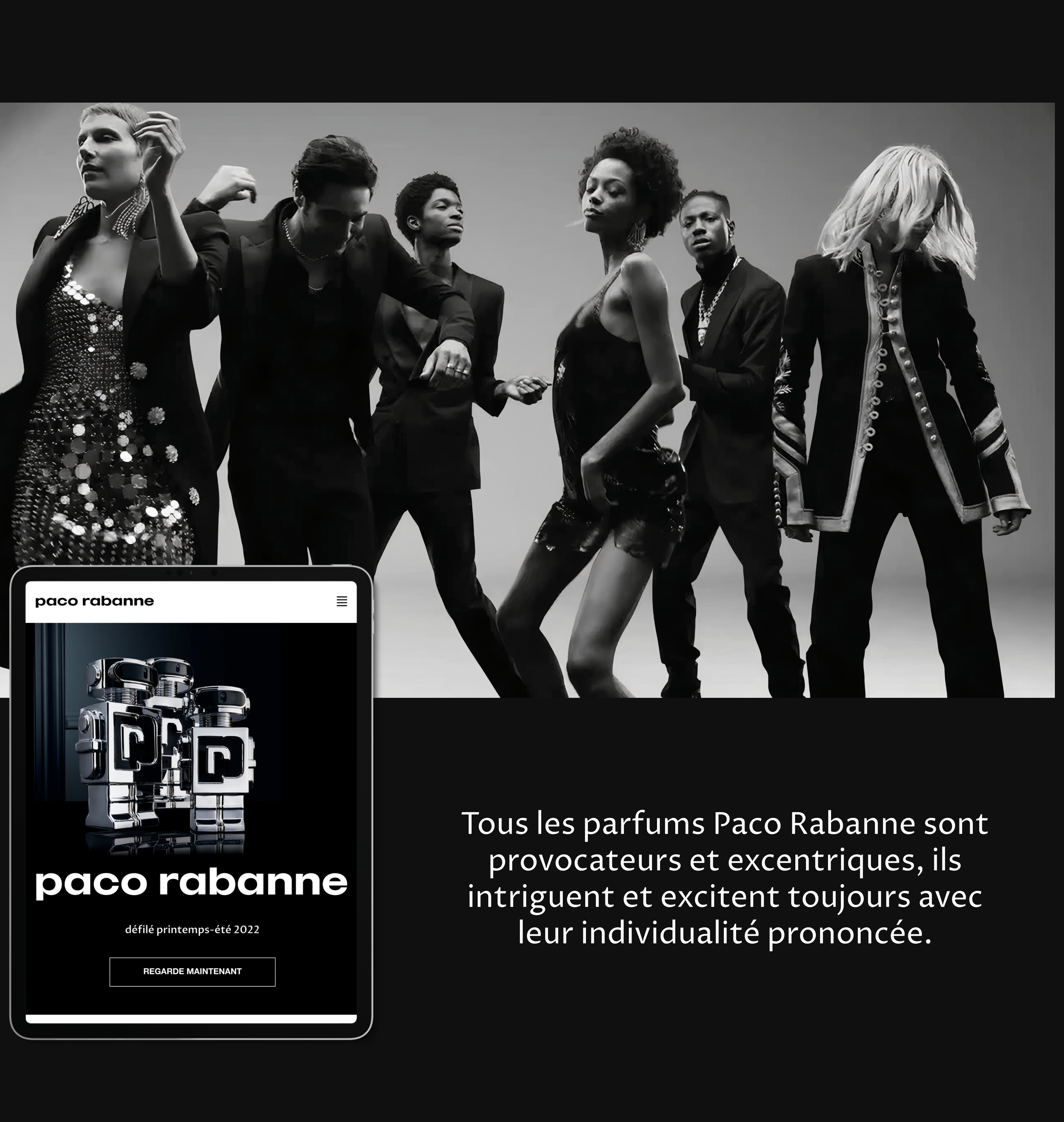 PACO RABANNE | E-commerce |Redesign | — Изображение №10 — Интерфейсы, Графика на Dprofile