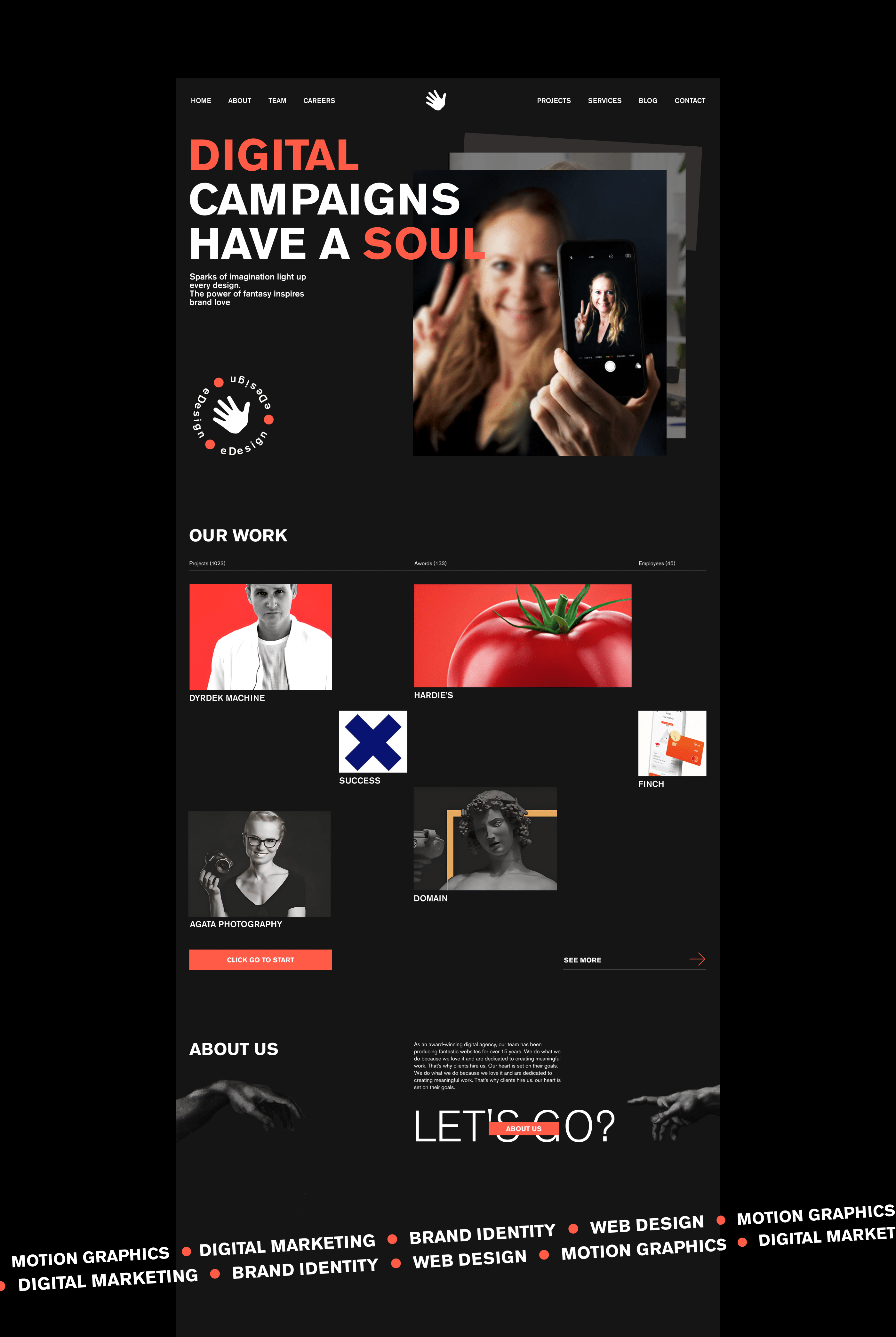 Edesign studio — Изображение №2 — Интерфейсы, Анимация на Dprofile