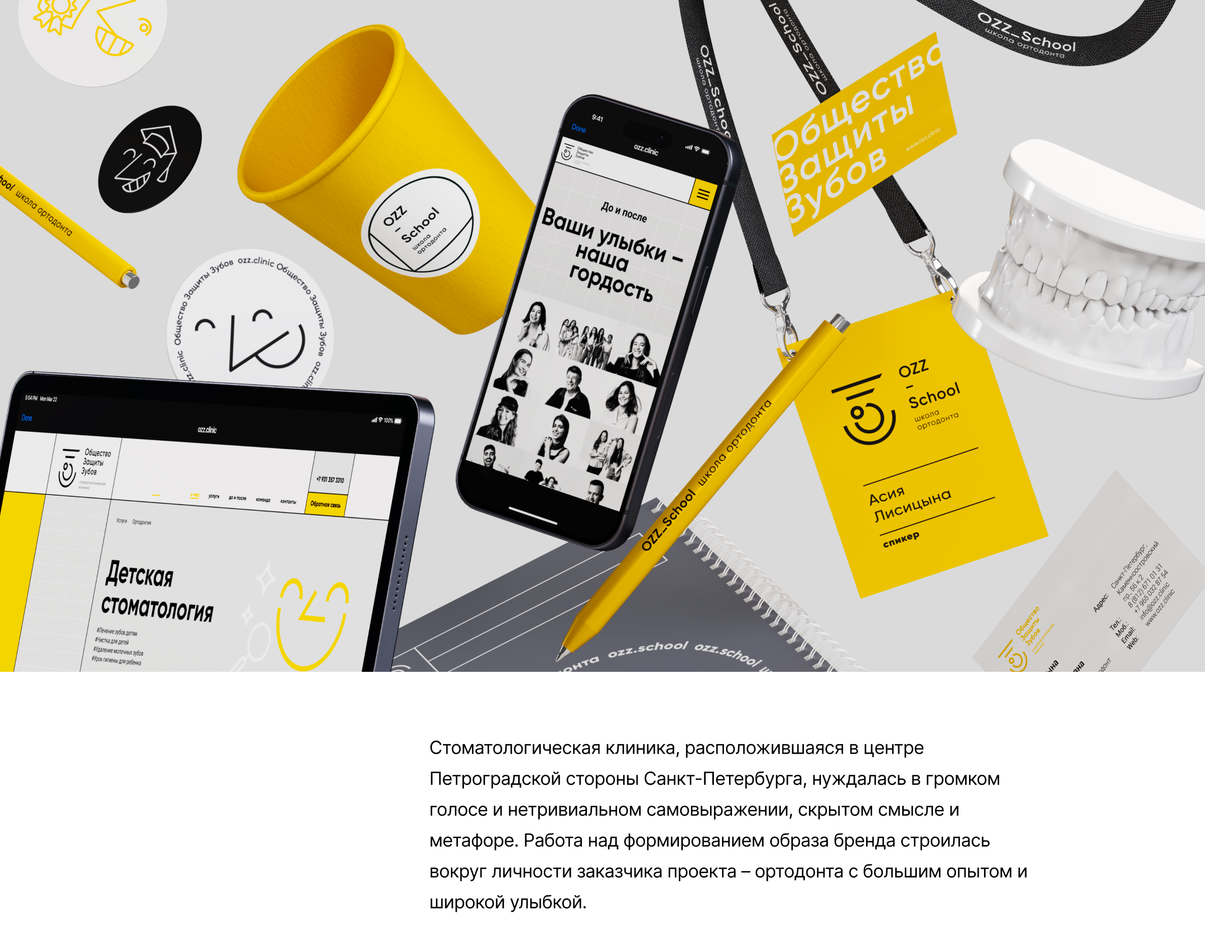 Общество Защиты зубов | Брендинг и сайт — Изображение №1 — Интерфейсы, Брендинг на Dprofile