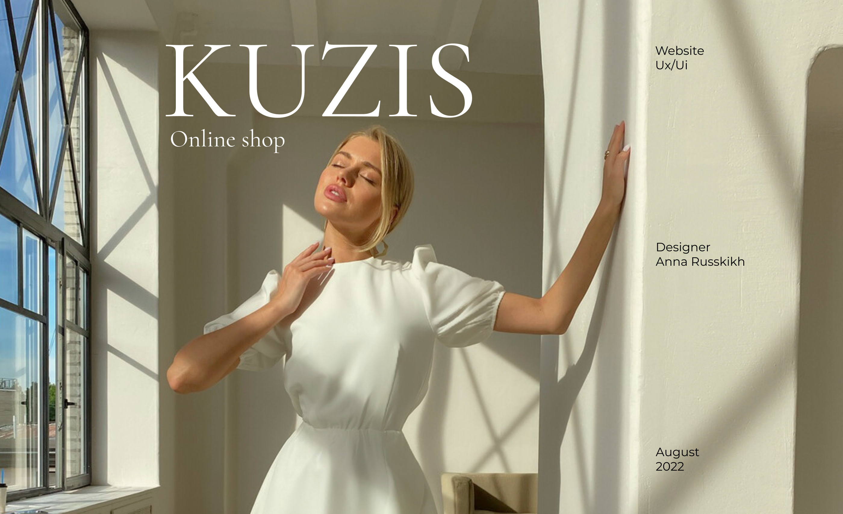KUZIS — Online Store — Изображение №1 — Интерфейсы, Брендинг на Dprofile