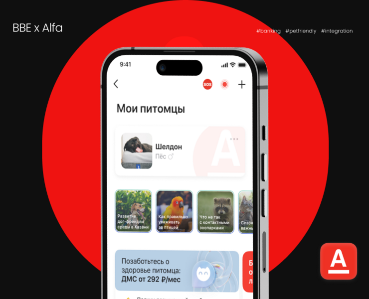 BBE x Alfa.  Pet-friendly product concept на Dprofile