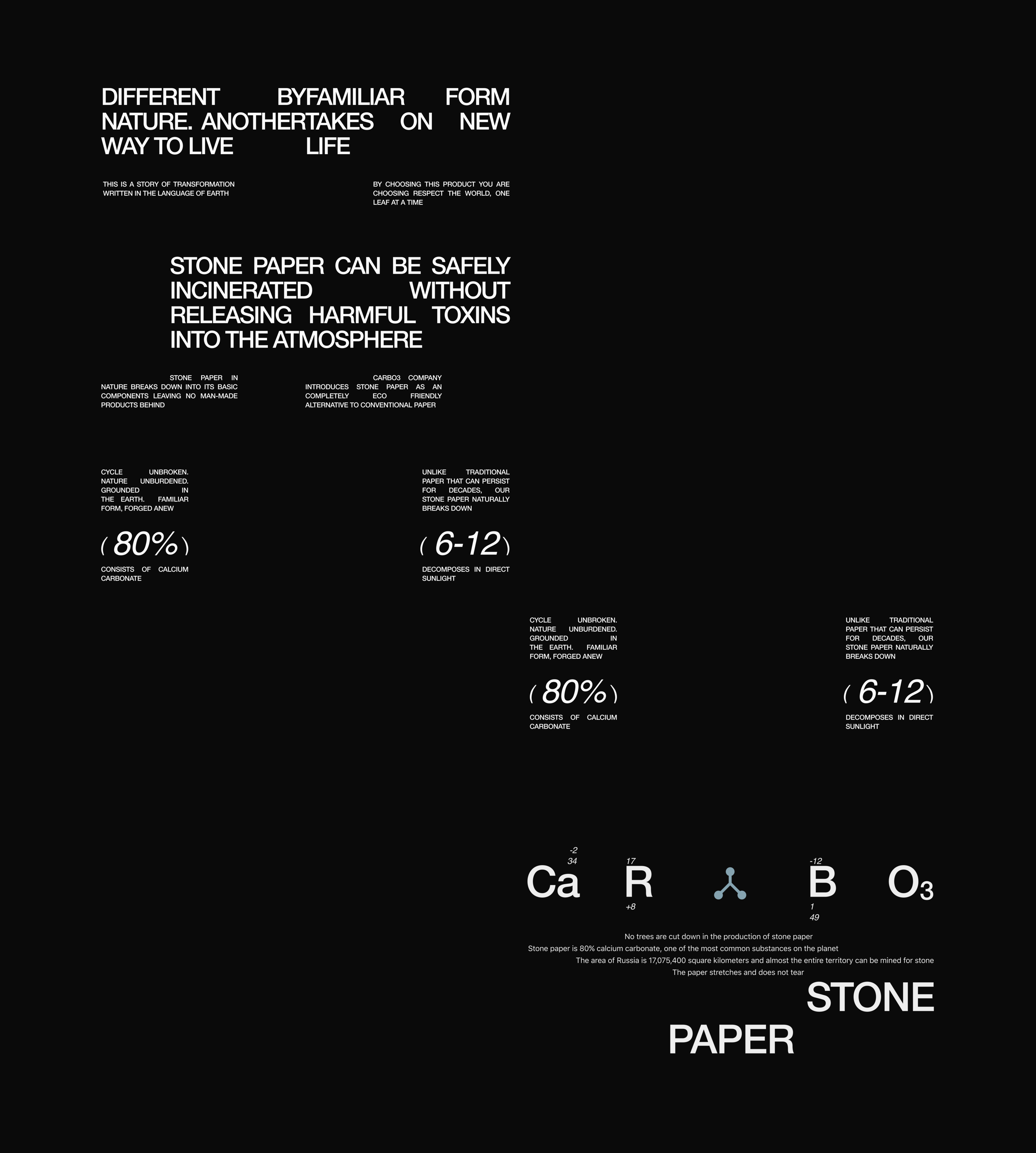 CaRBOз COMPANY | STONE PAPER — Изображение №25 — Интерфейсы, Брендинг на Dprofile