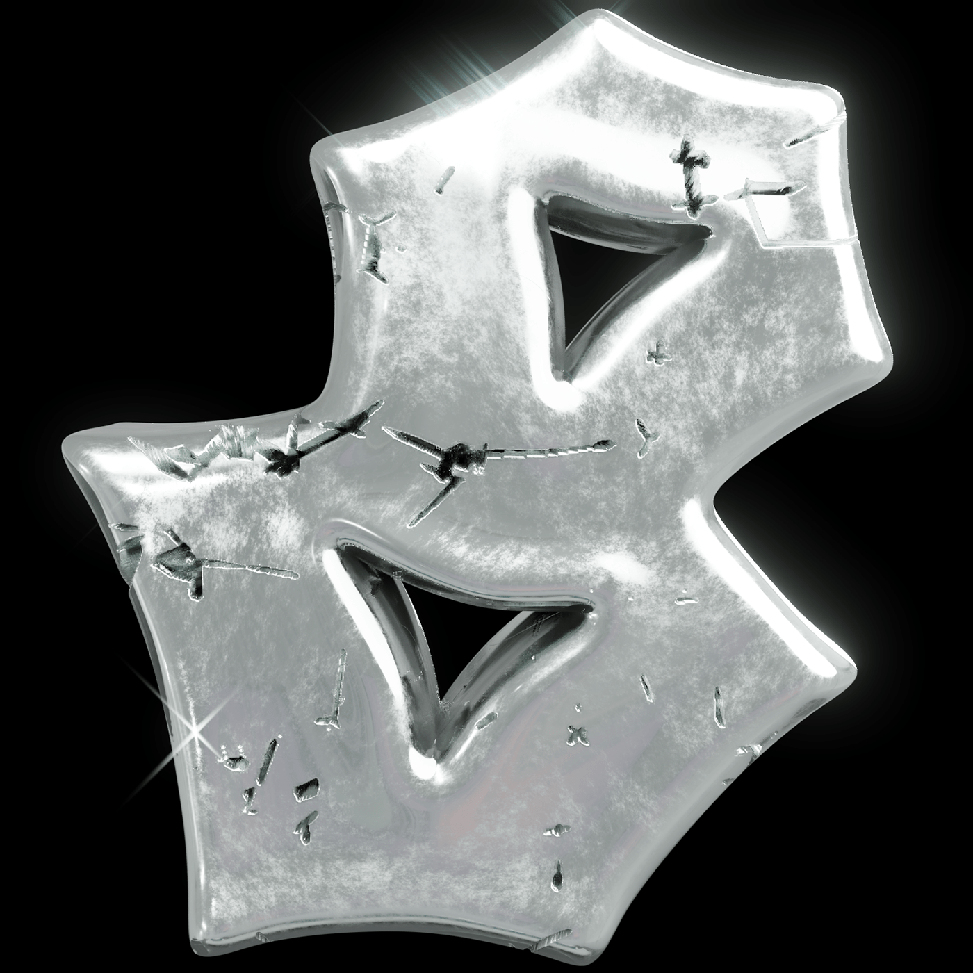 36 Days Of Type #08 — Изображение №36 — Иллюстрация, 3D на Dprofile