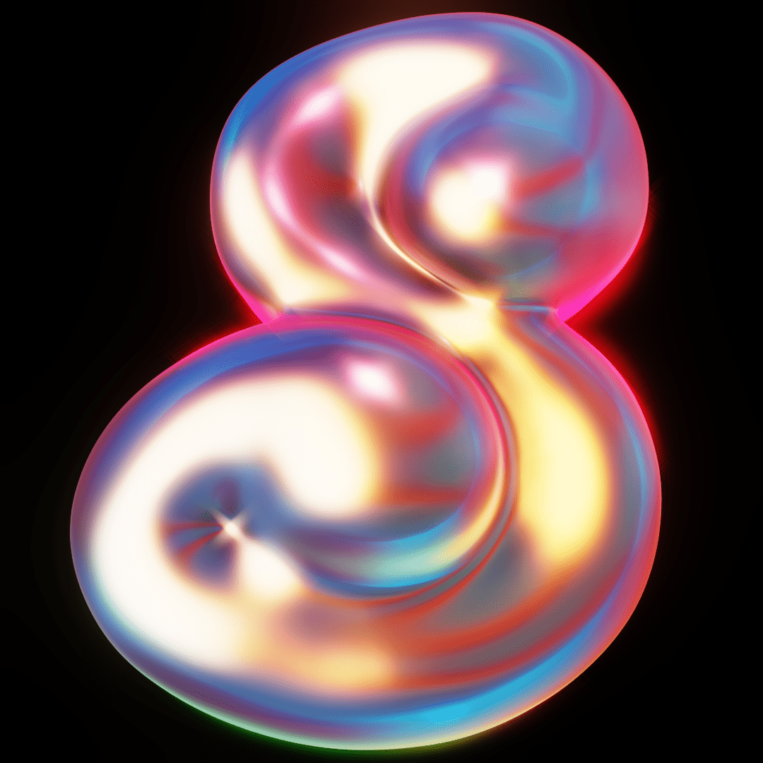 36 Days Of Type #08 — Изображение №20 — Иллюстрация, 3D на Dprofile