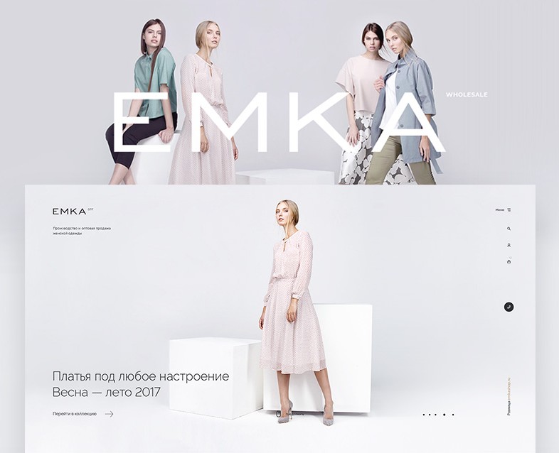 EMKA wholesale — Интерфейсы на Dprofile