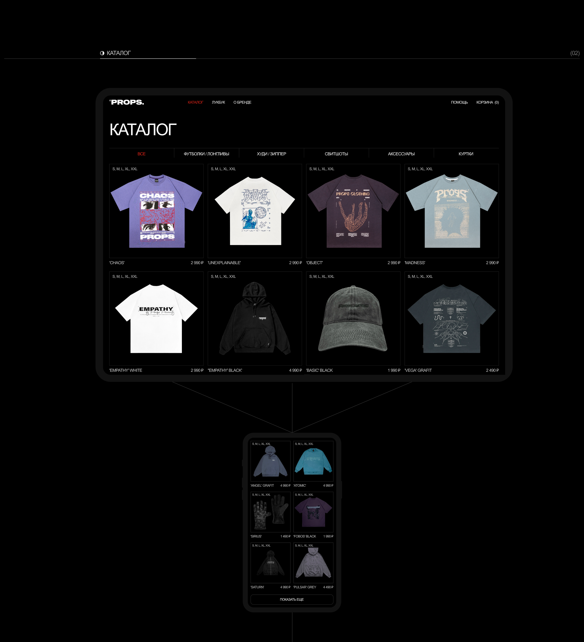 Props | E-commerce — Изображение №5 — Интерфейсы на Dprofile