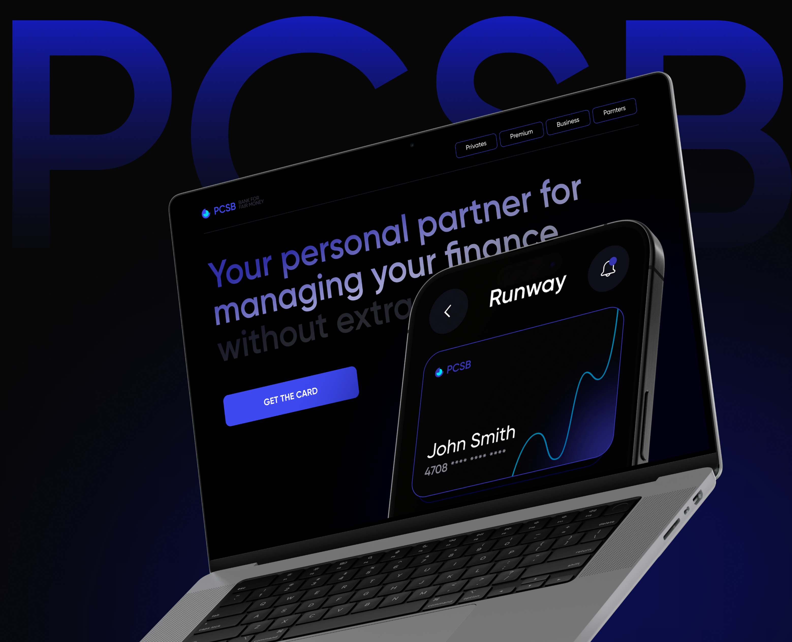 PCSB Finance – UX/UI Design — Интерфейсы, Брендинг на Dprofile
