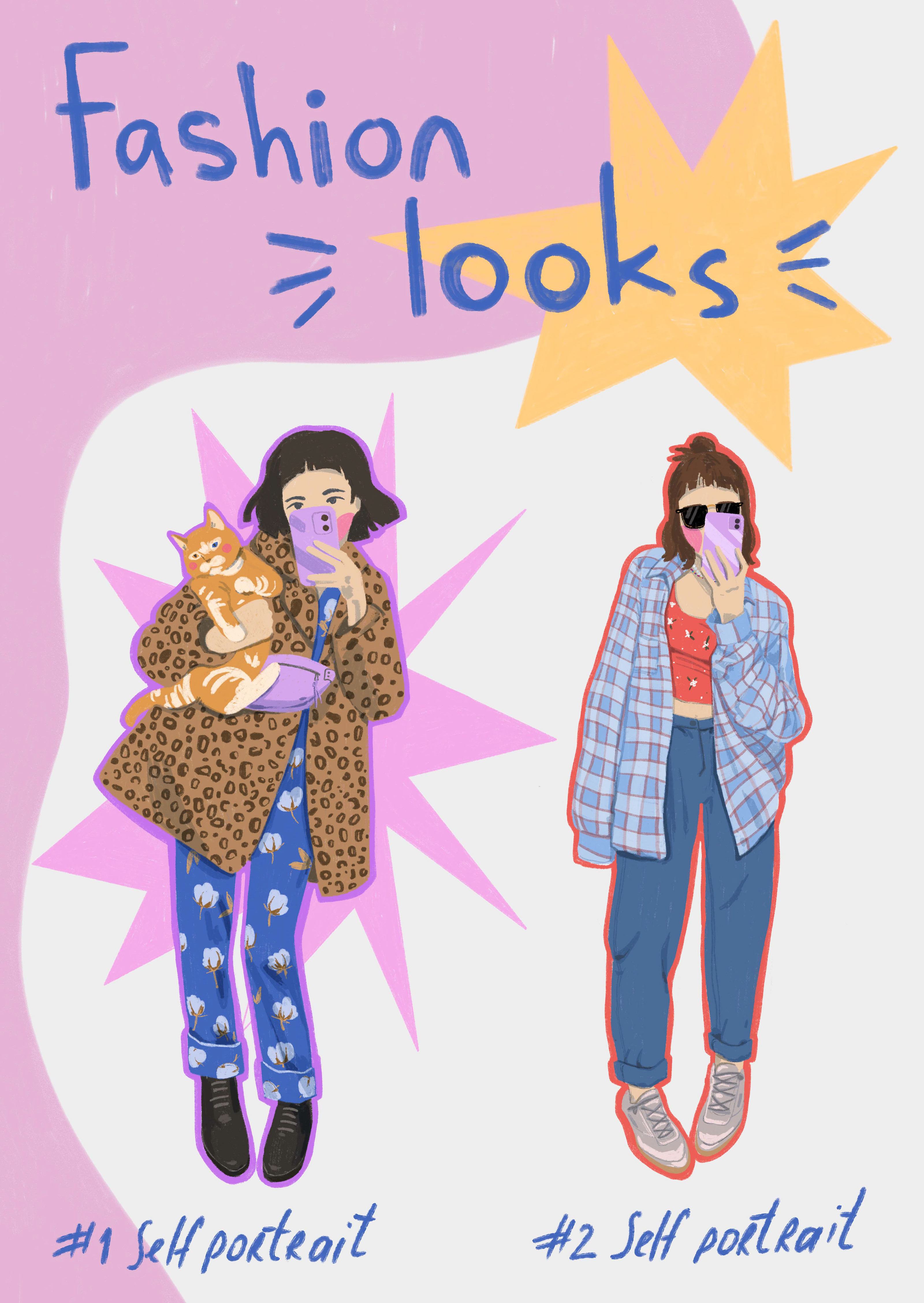Fashions looks — Изображение №1 — Иллюстрация на Dprofile