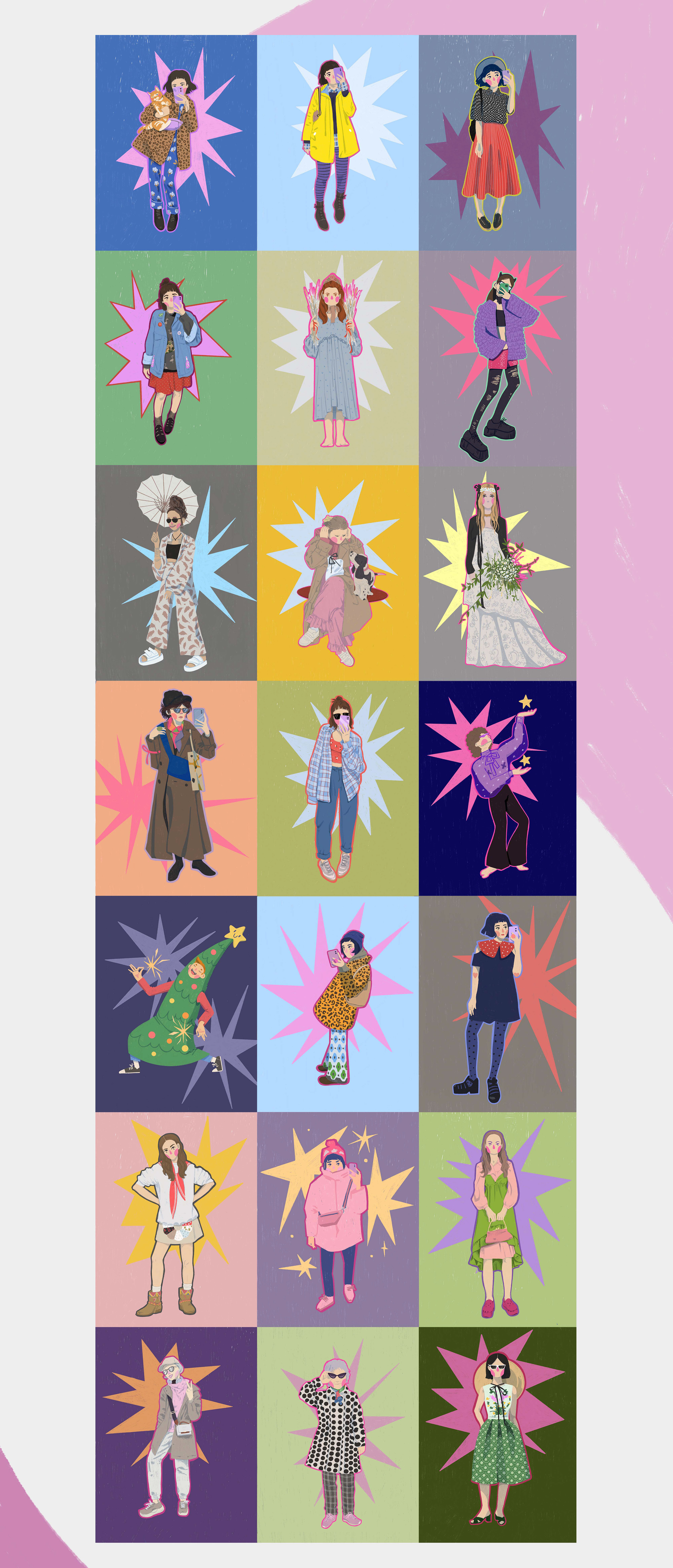 Fashions looks — Изображение №11 — Иллюстрация на Dprofile