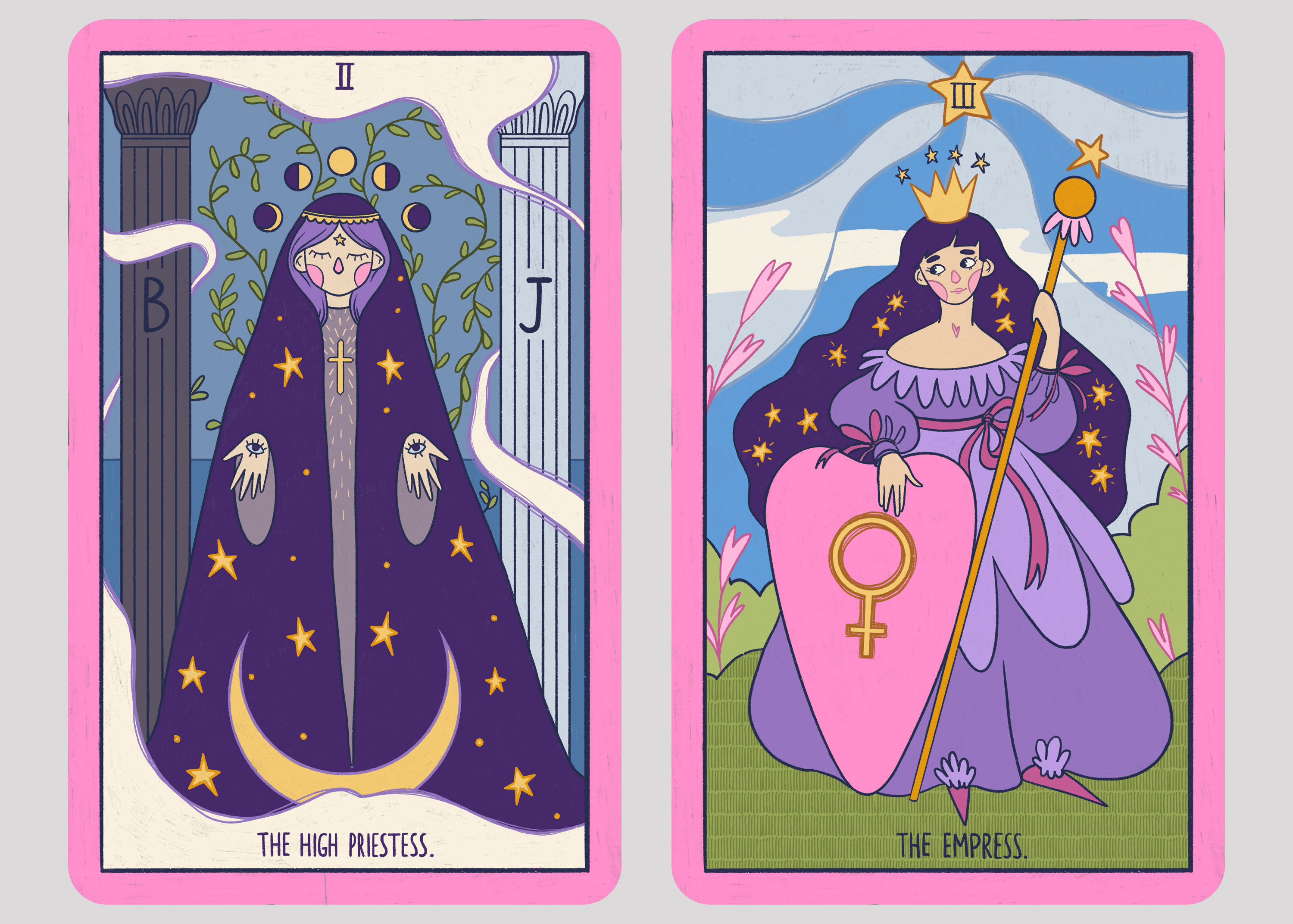 Tarot cards - Major arcana — Изображение №3 — Иллюстрация, Графика на Dprofile