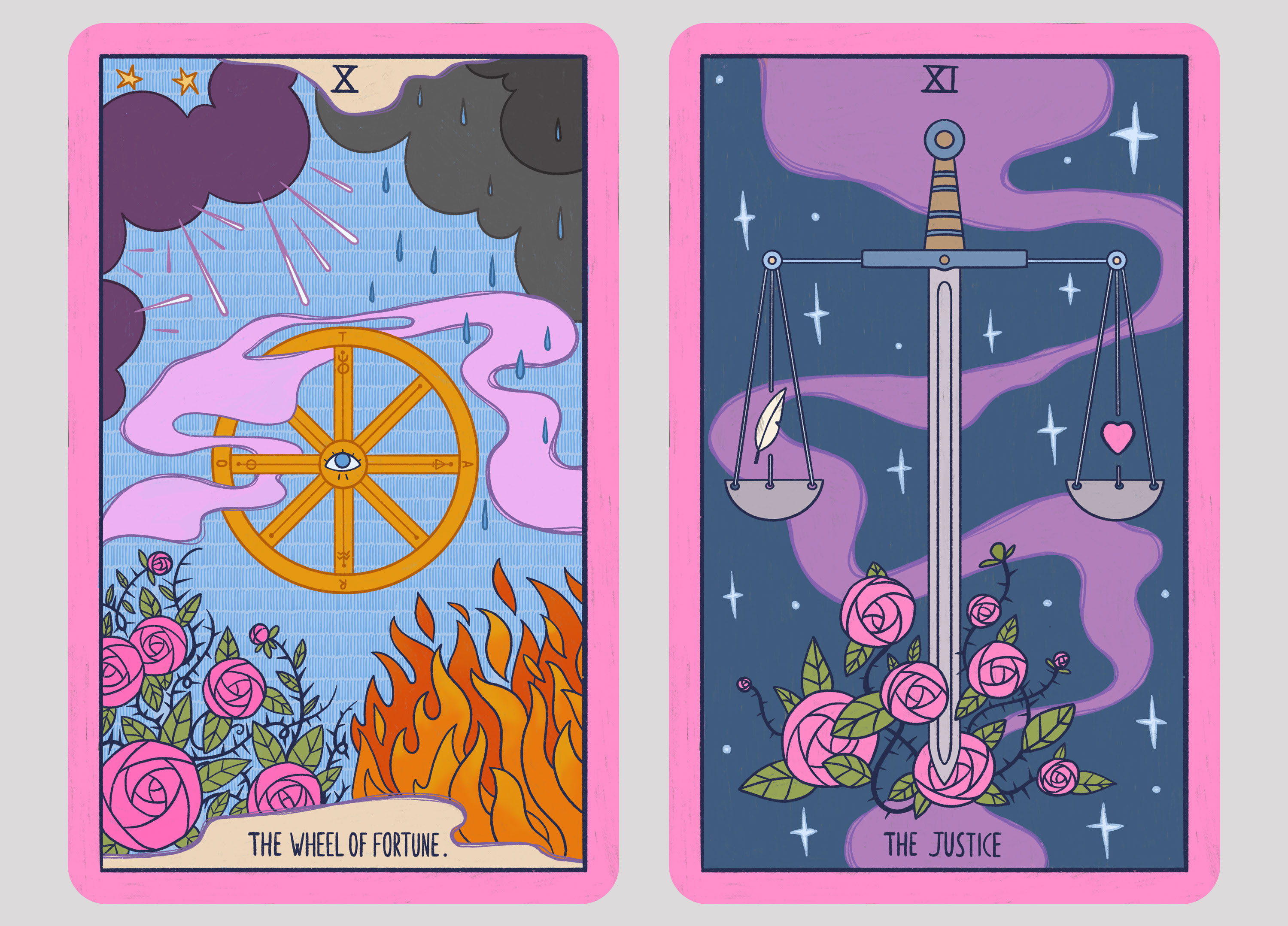 Tarot cards - Major arcana — Изображение №7 — Иллюстрация, Графика на Dprofile