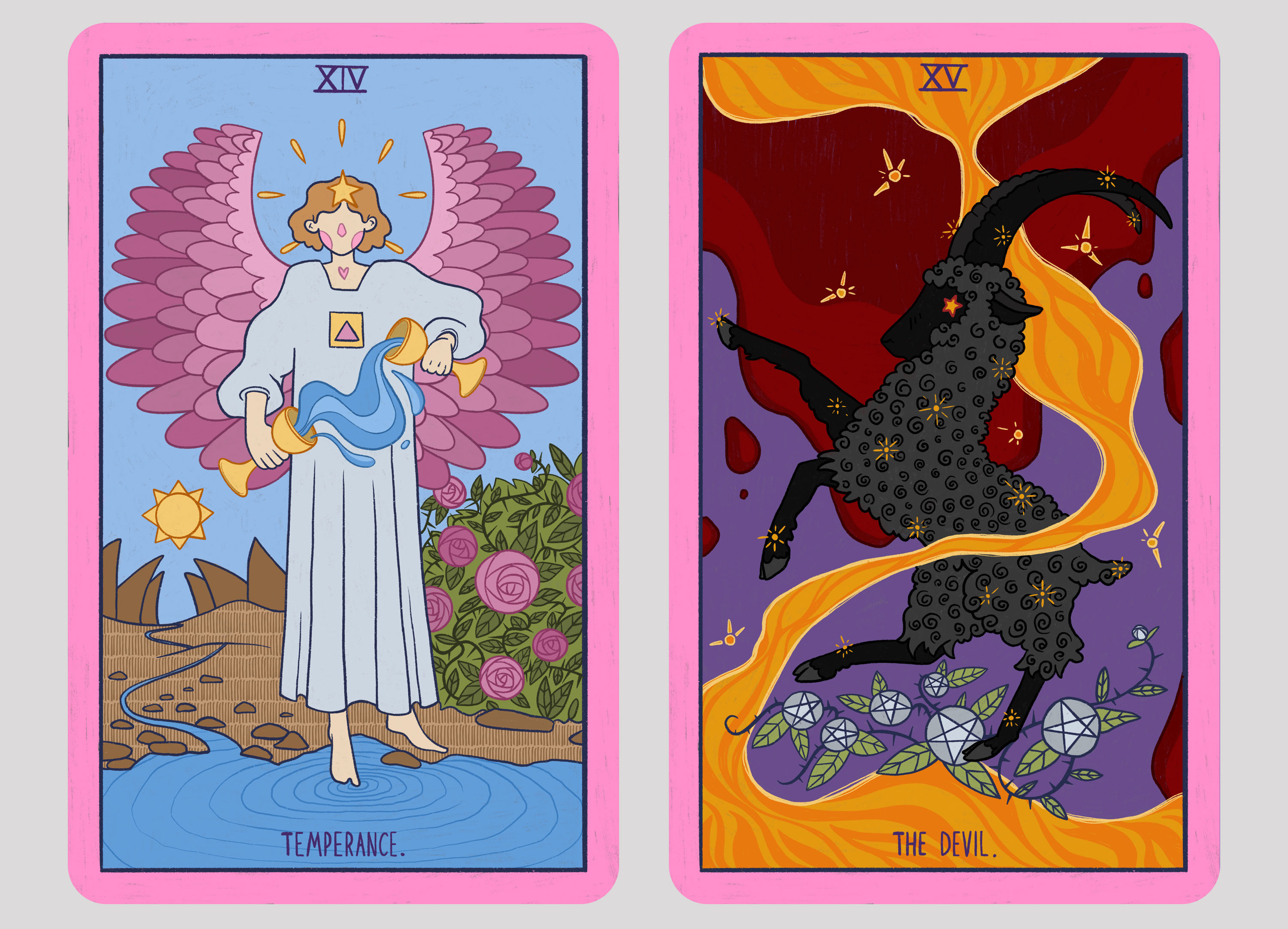 Tarot cards - Major arcana — Изображение №9 — Иллюстрация, Графика на Dprofile