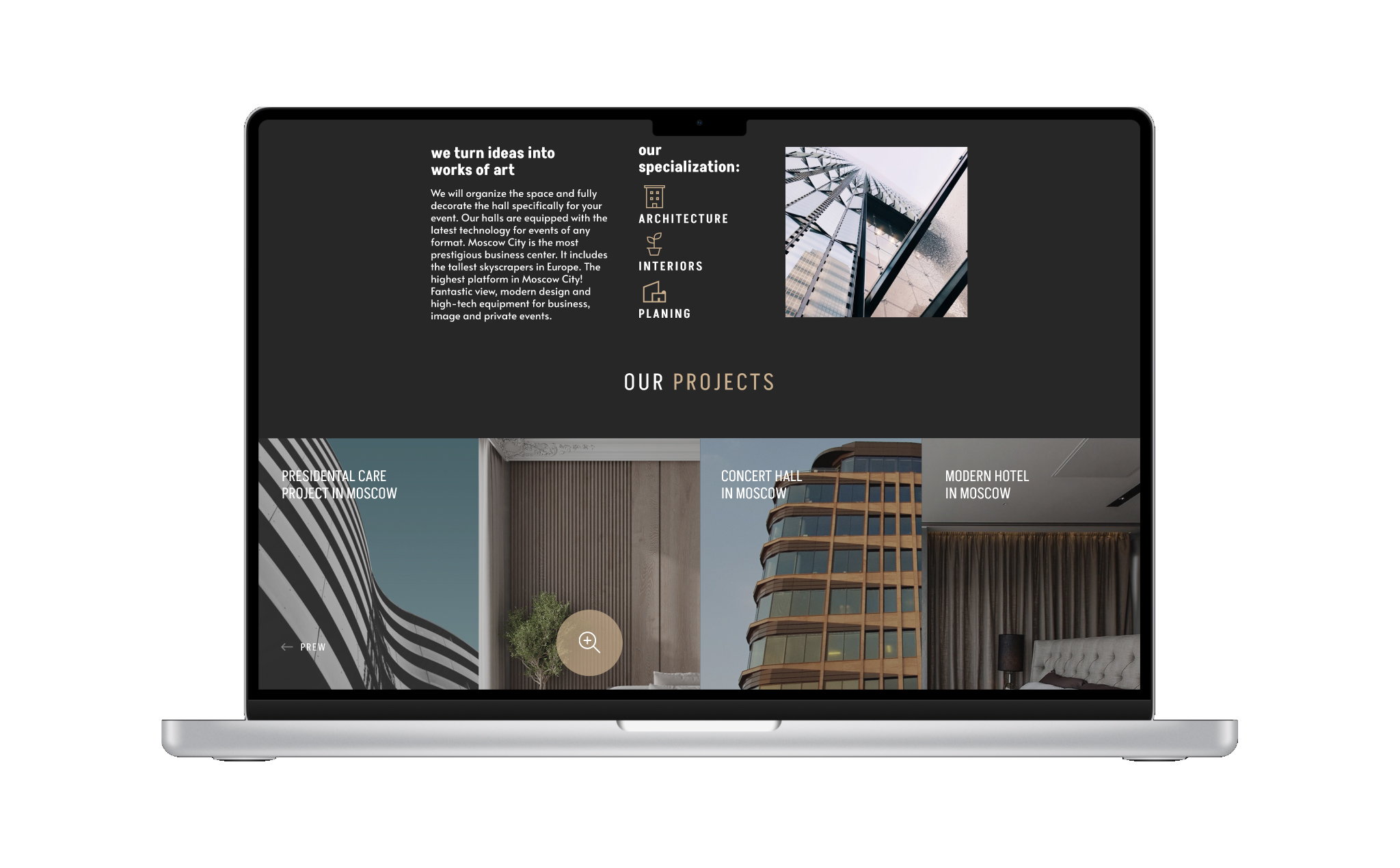 Websites for business — Изображение №1 — Интерфейсы на Dprofile