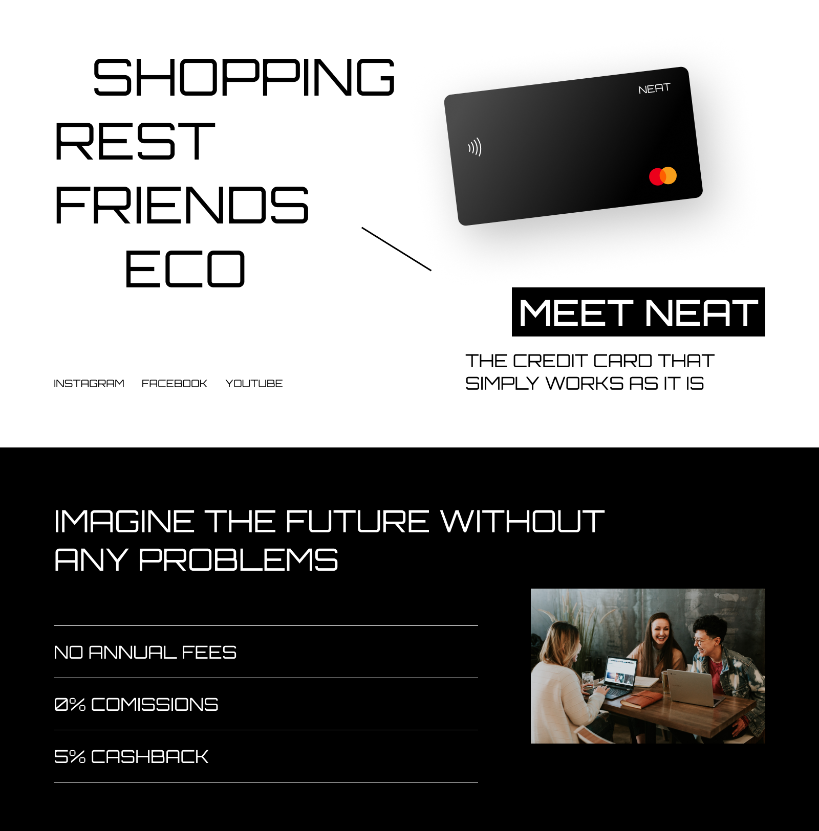 Кредитная карта NEAT — Изображение №1 — Интерфейсы на Dprofile