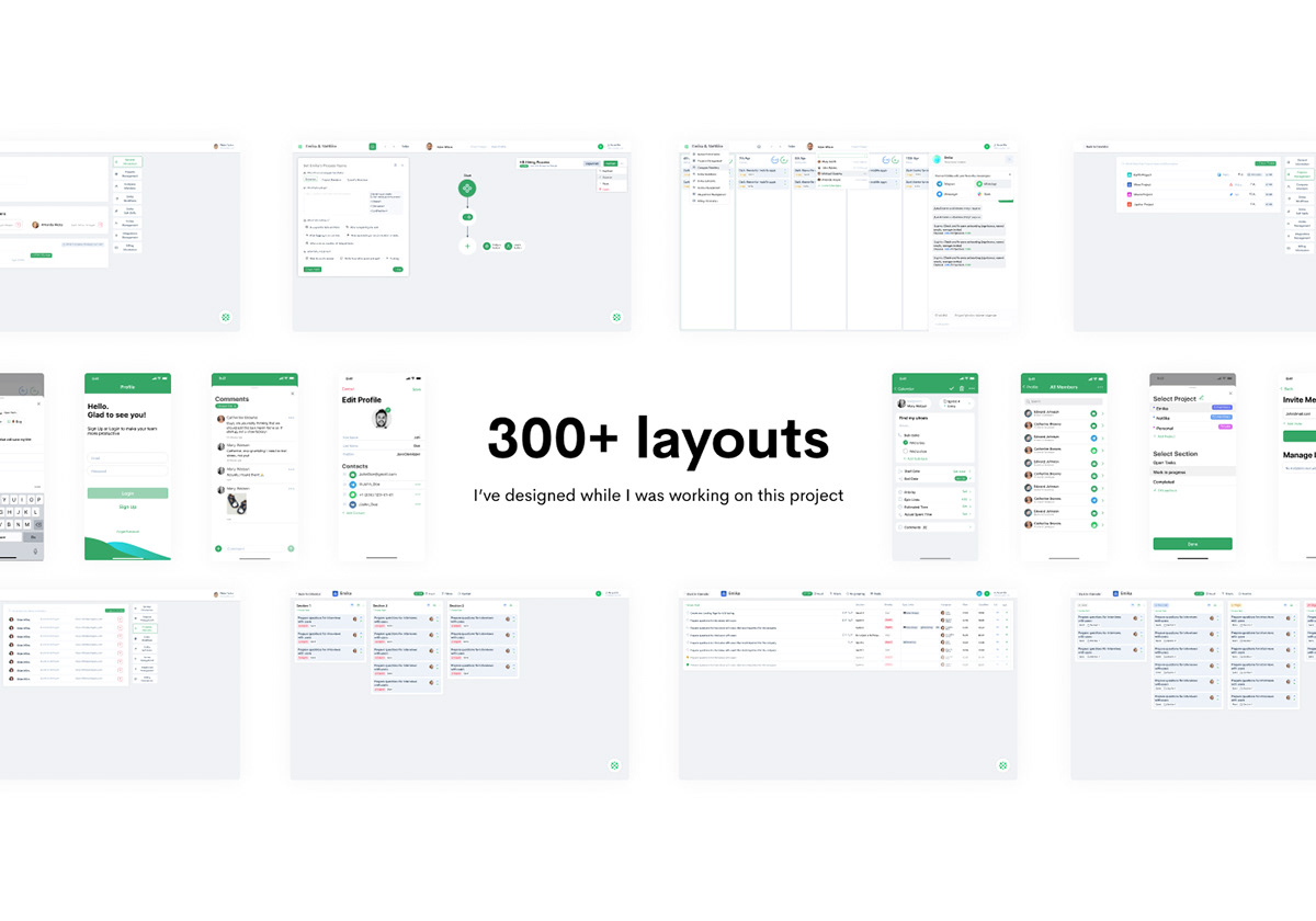 Emika.ai — Advanced Task Manager — Изображение №5 — Интерфейсы на Dprofile