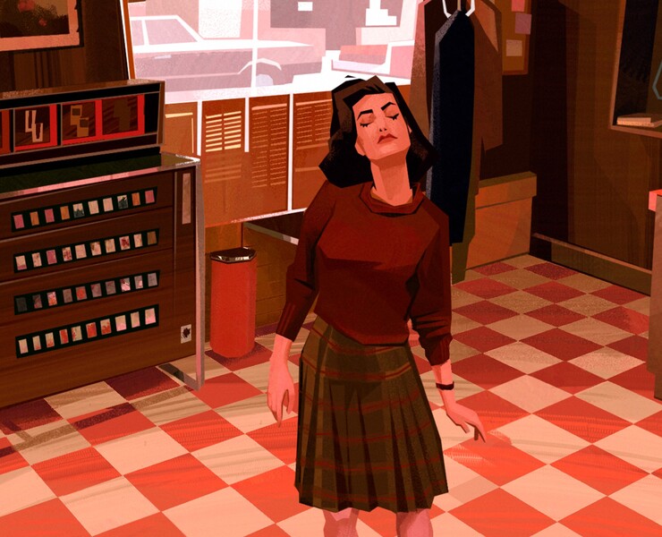 Иллюстрации по сериалу "Twin peaks" — Иллюстрация, Графика на Dprofile
