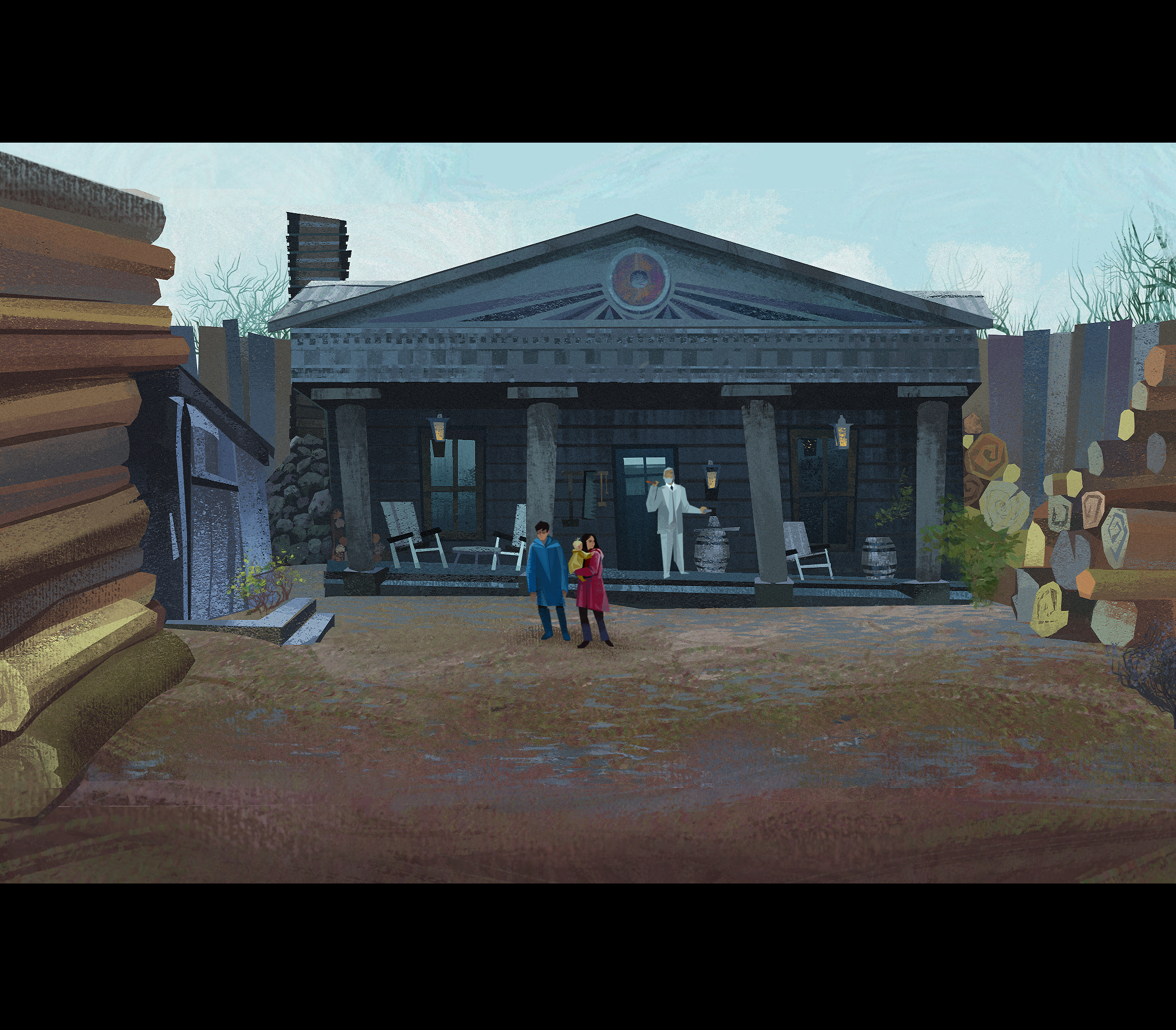 Иллюстрации по сериалу "A Series of Unfortunate Events" — Изображение №7 — Иллюстрация, Графика на Dprofile