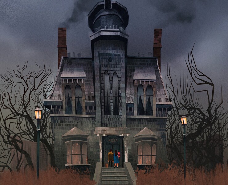 Иллюстрации по сериалу "A Series of Unfortunate Events" — Иллюстрация, Графика на Dprofile