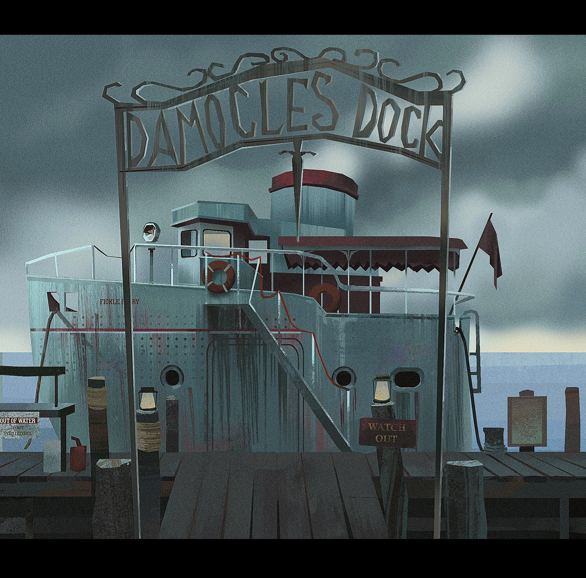 Иллюстрации по сериалу "A Series of Unfortunate Events" — Изображение №5 — Иллюстрация, Графика на Dprofile