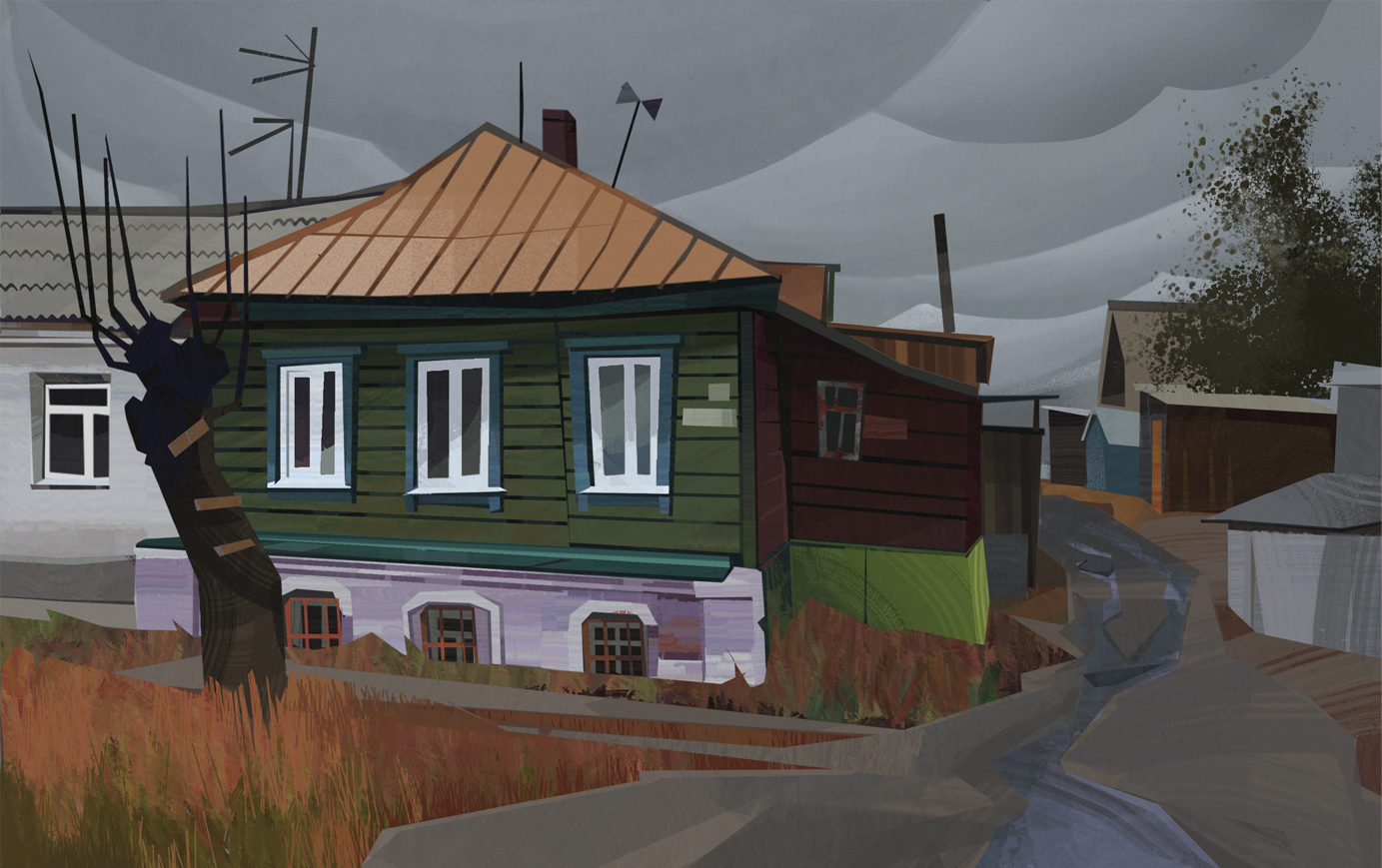 Городские этюды — Изображение №5 — Иллюстрация на Dprofile