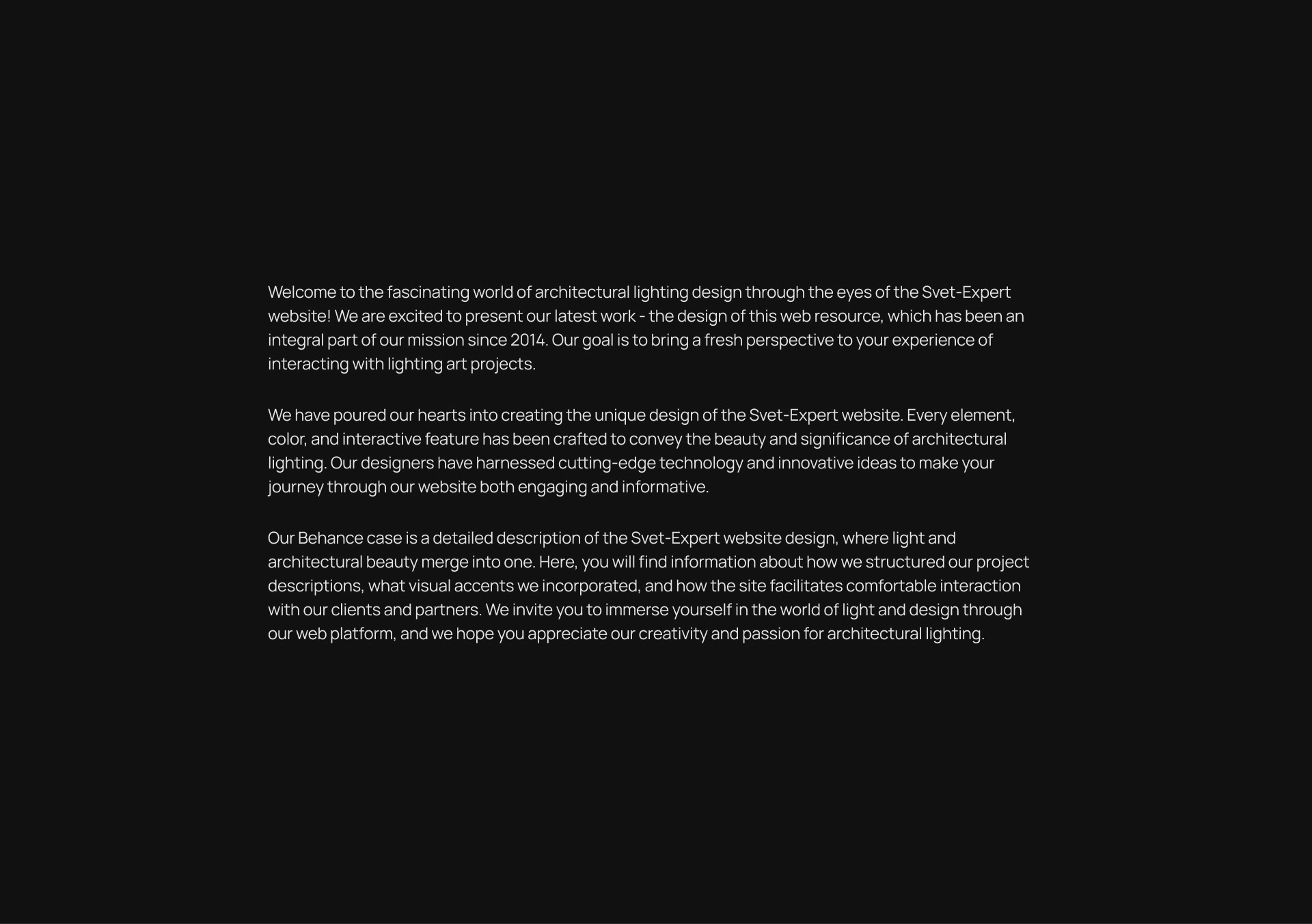 Architecture of light — Изображение №2 — Интерфейсы, Брендинг на Dprofile