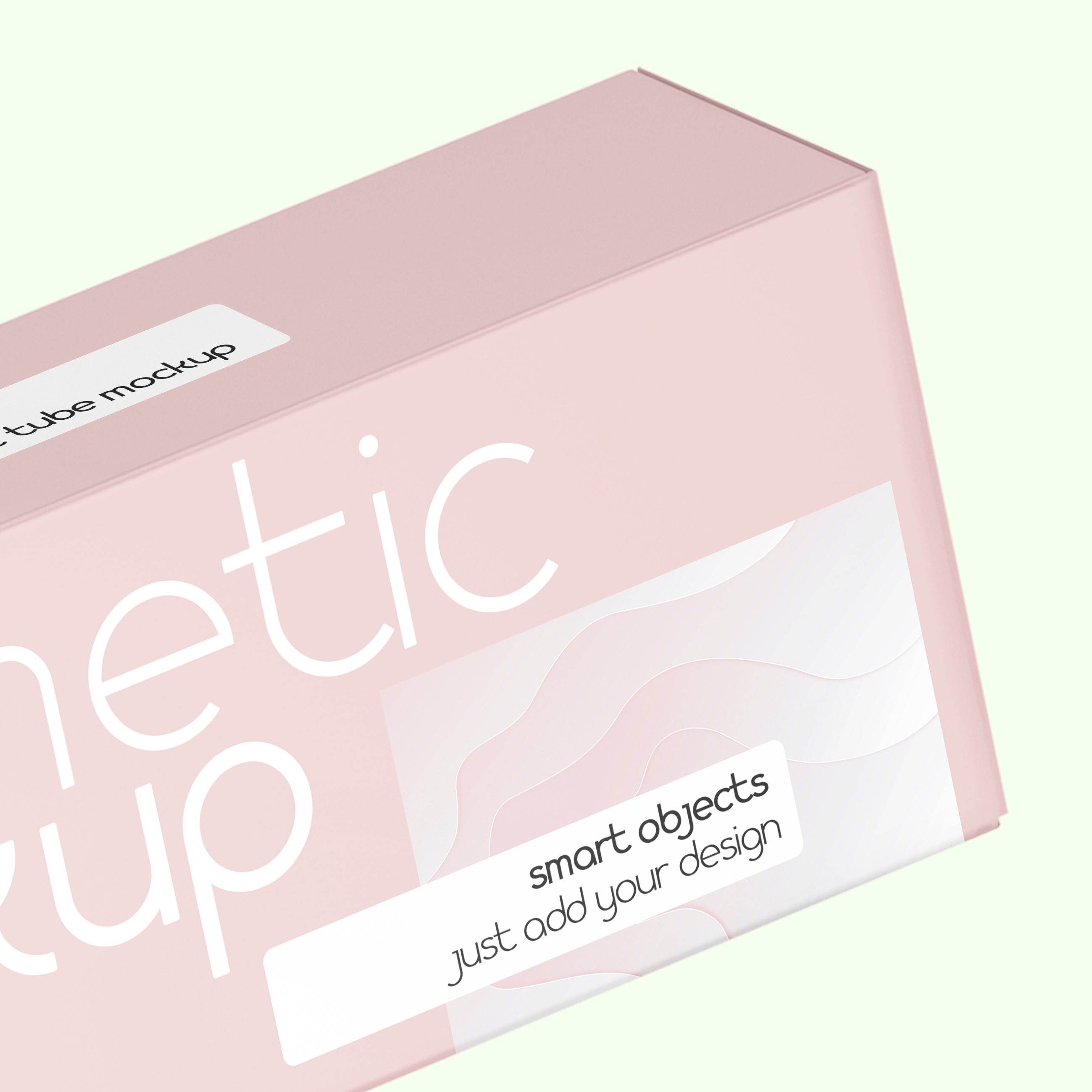 Paper Box With Matte Cosmetic Tube Mockup — Изображение №5 — Брендинг, 3D на Dprofile