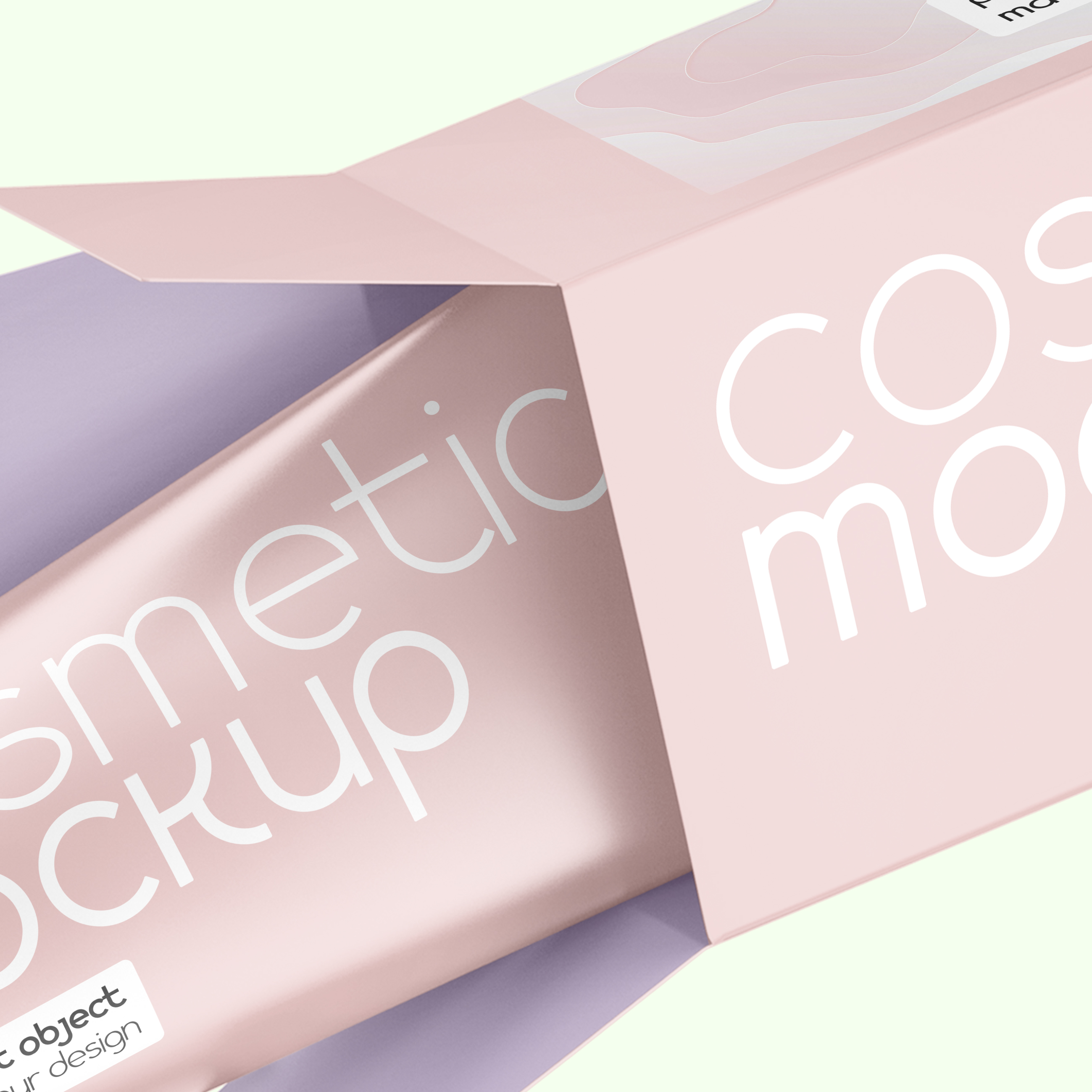 Paper Box With Matte Cosmetic Tube Mockup — Изображение №4 — Брендинг, 3D на Dprofile