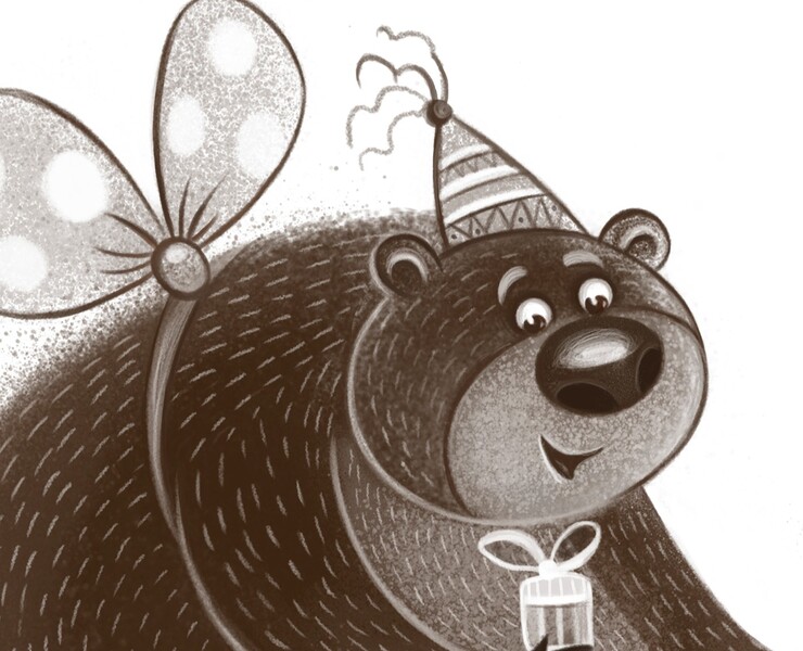 Подарок для тебя — Иллюстрация, Графика на Dprofile