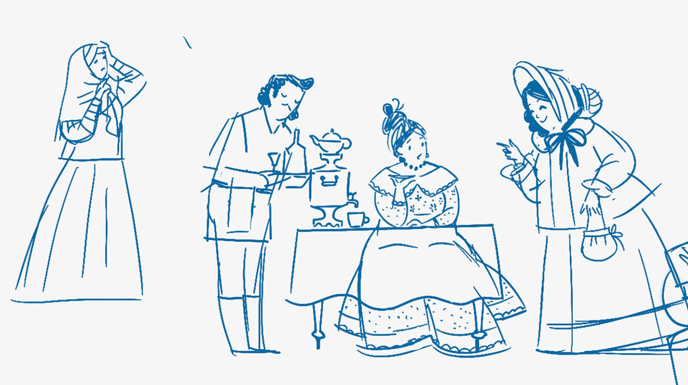 Дом Островского — Изображение №5 — Иллюстрация на Dprofile