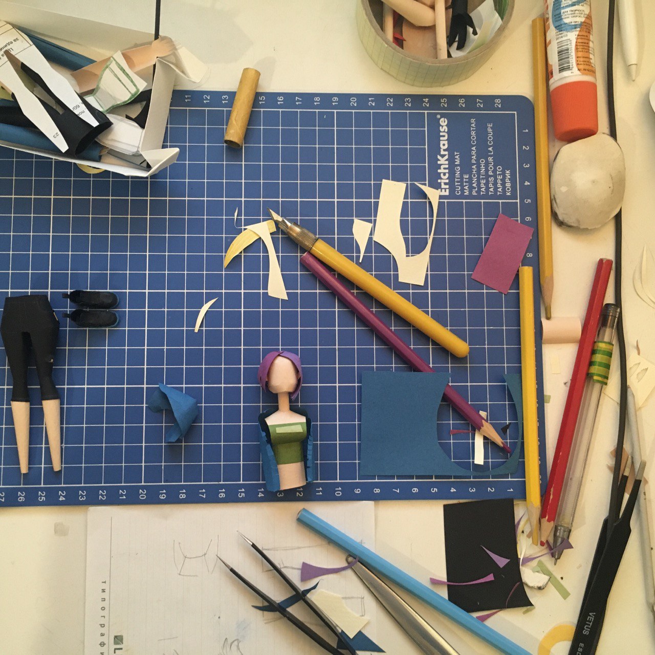 Бумажные — Изображение №101 — Иллюстрация на Dprofile